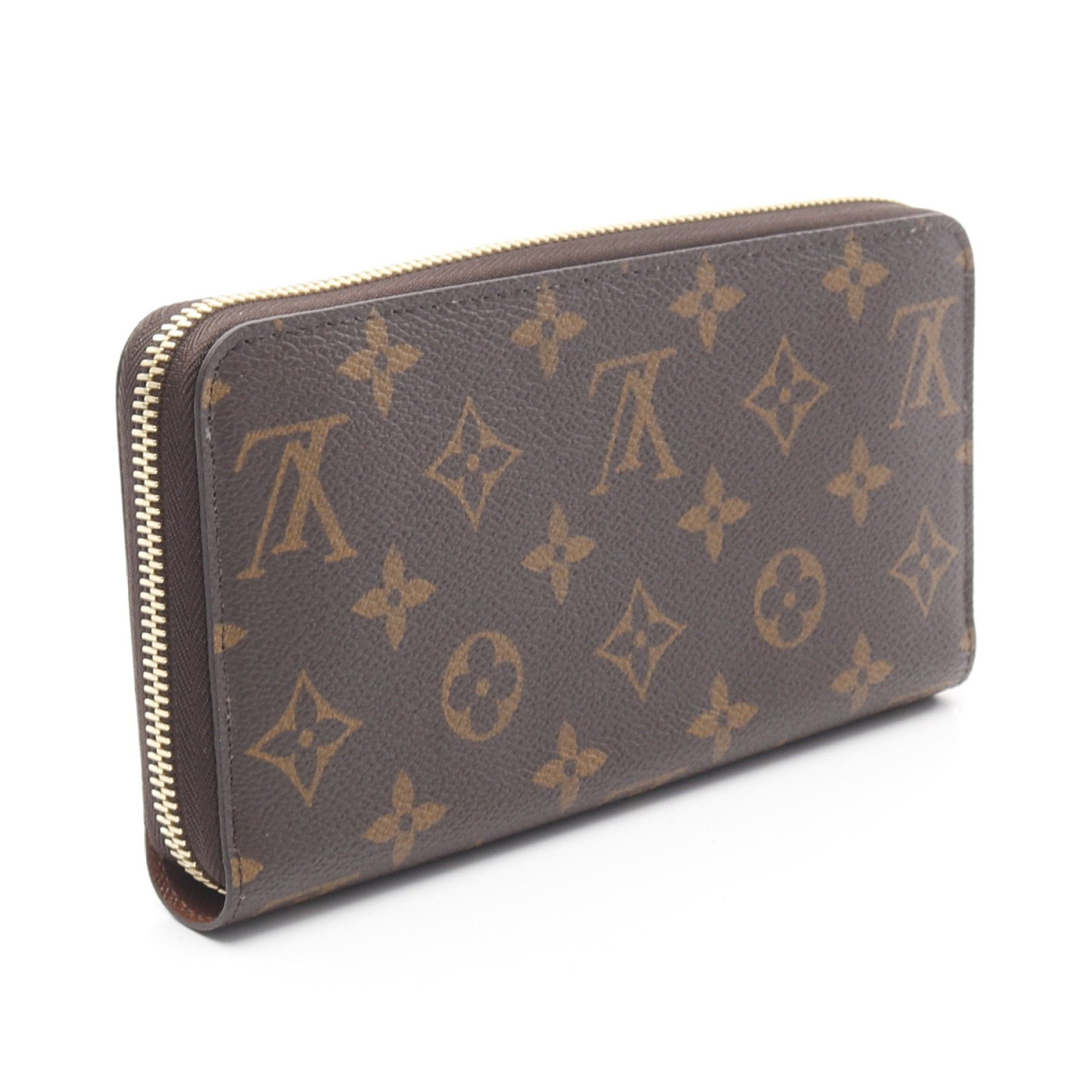 Louis Vuitton Louis Vuitton Zippy Wallet Monogram Round Zipper Long Brown Size ONE SIZE - 2 Thumbnail