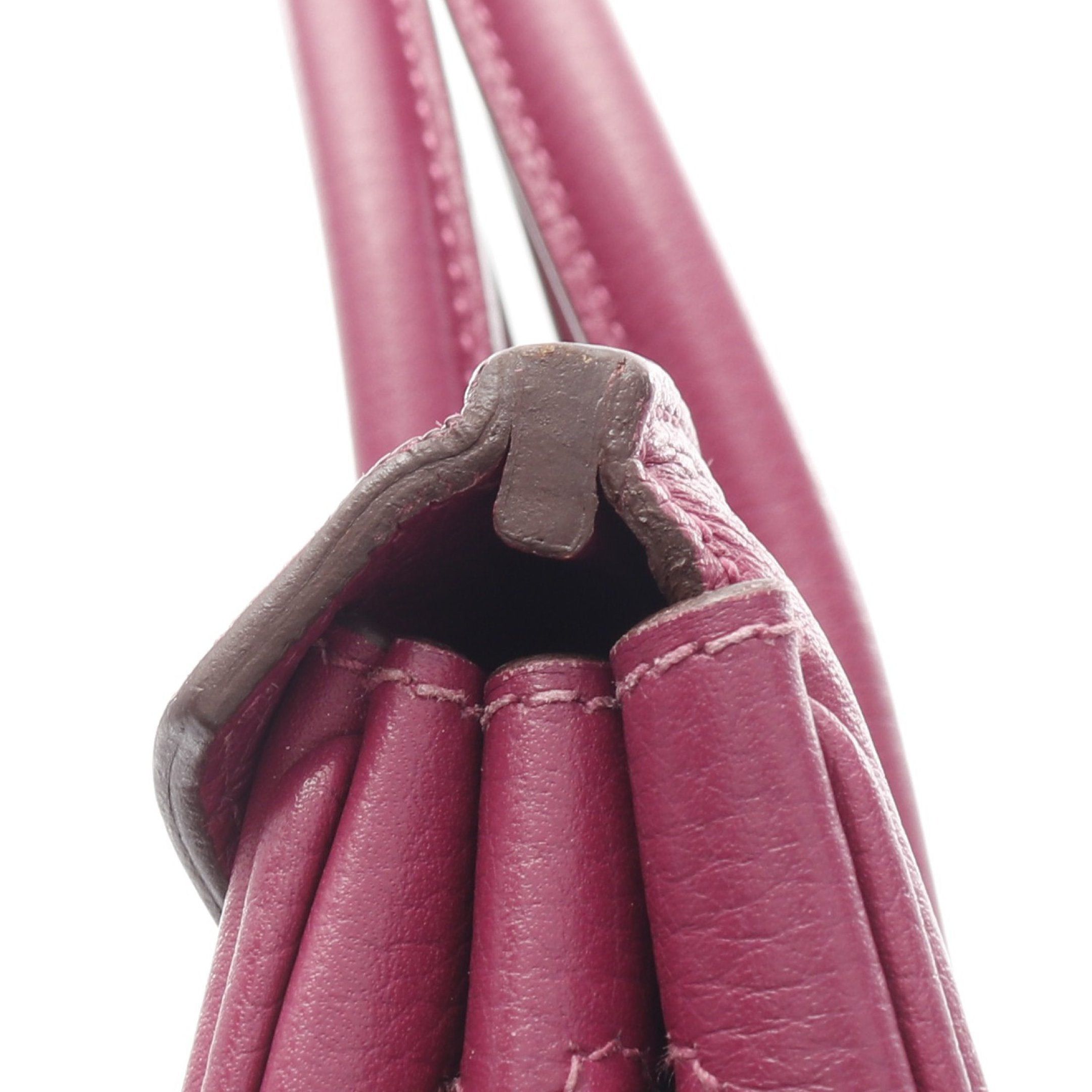 Hermes Hermes Birkin 30 Tosca Handbag Clemence Leather Pink Purple Silver Hardware Stamp Size ONE SIZE - 9 Thumbnail