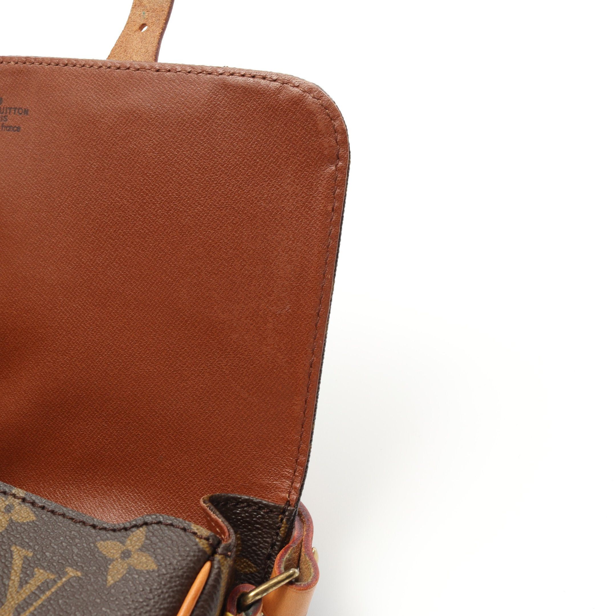 Louis Vuitton Louis Vuitton Cartesier Pm Monogram Shoulder Bag Leather Brown Size ONE SIZE - 10 Thumbnail