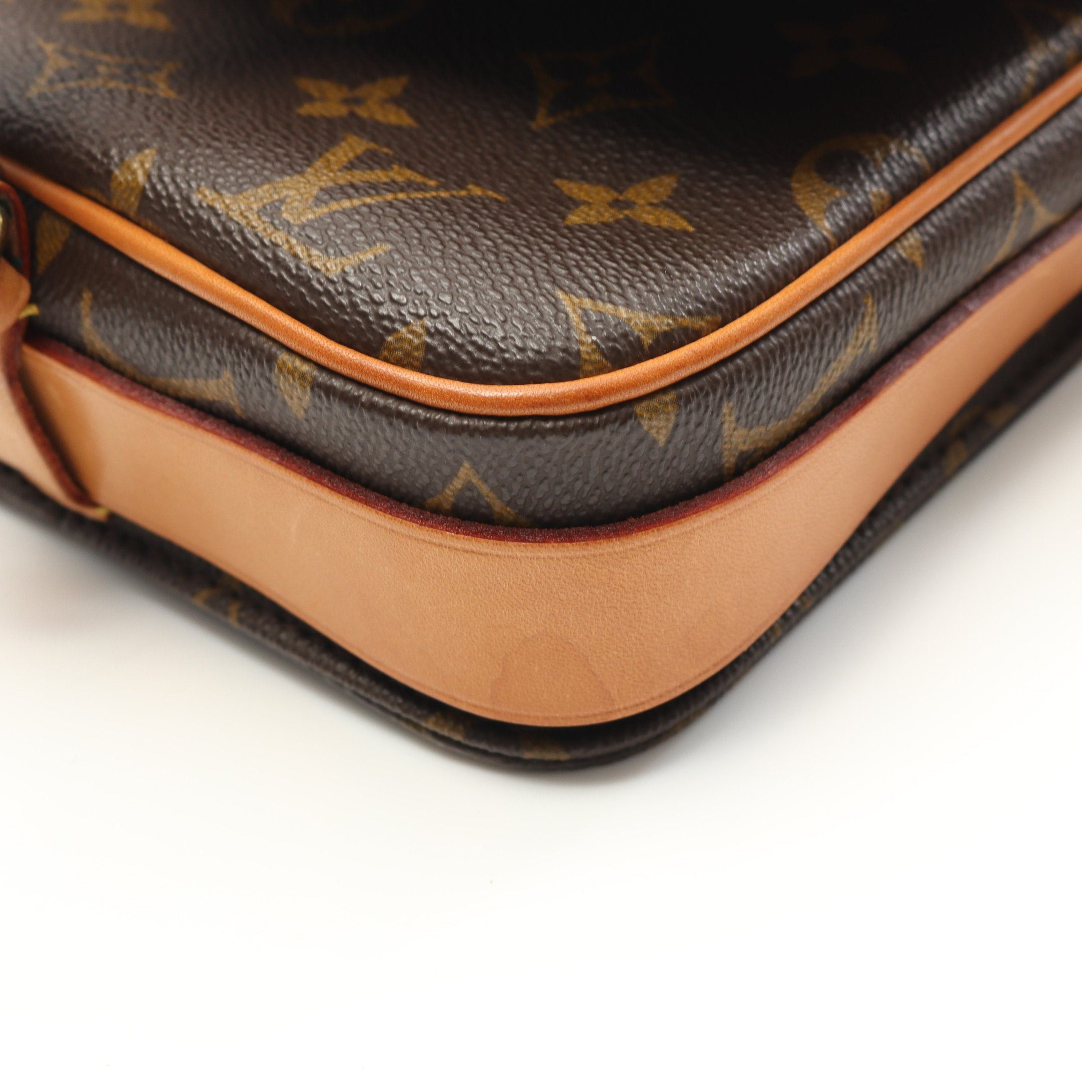 Louis Vuitton Louis Vuitton Cartesier Pm Monogram Shoulder Bag Leather Brown Size ONE SIZE - 8 Thumbnail