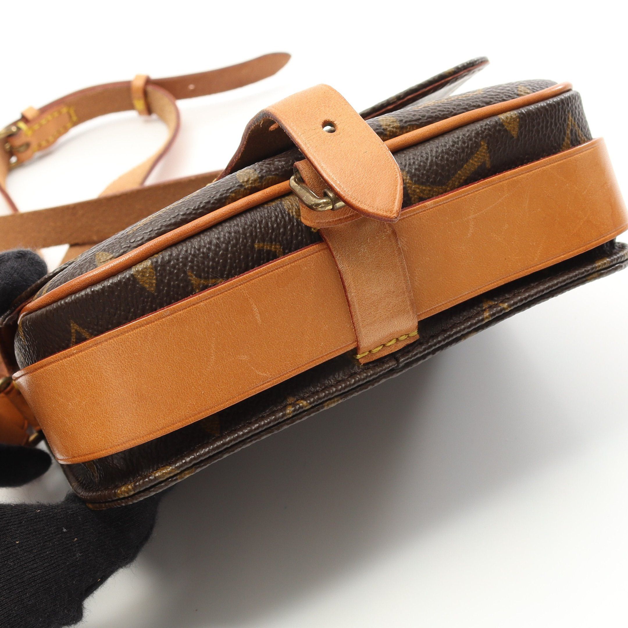 Louis Vuitton Louis Vuitton Cartesier Pm Monogram Shoulder Bag Leather Brown Size ONE SIZE - 9 Thumbnail