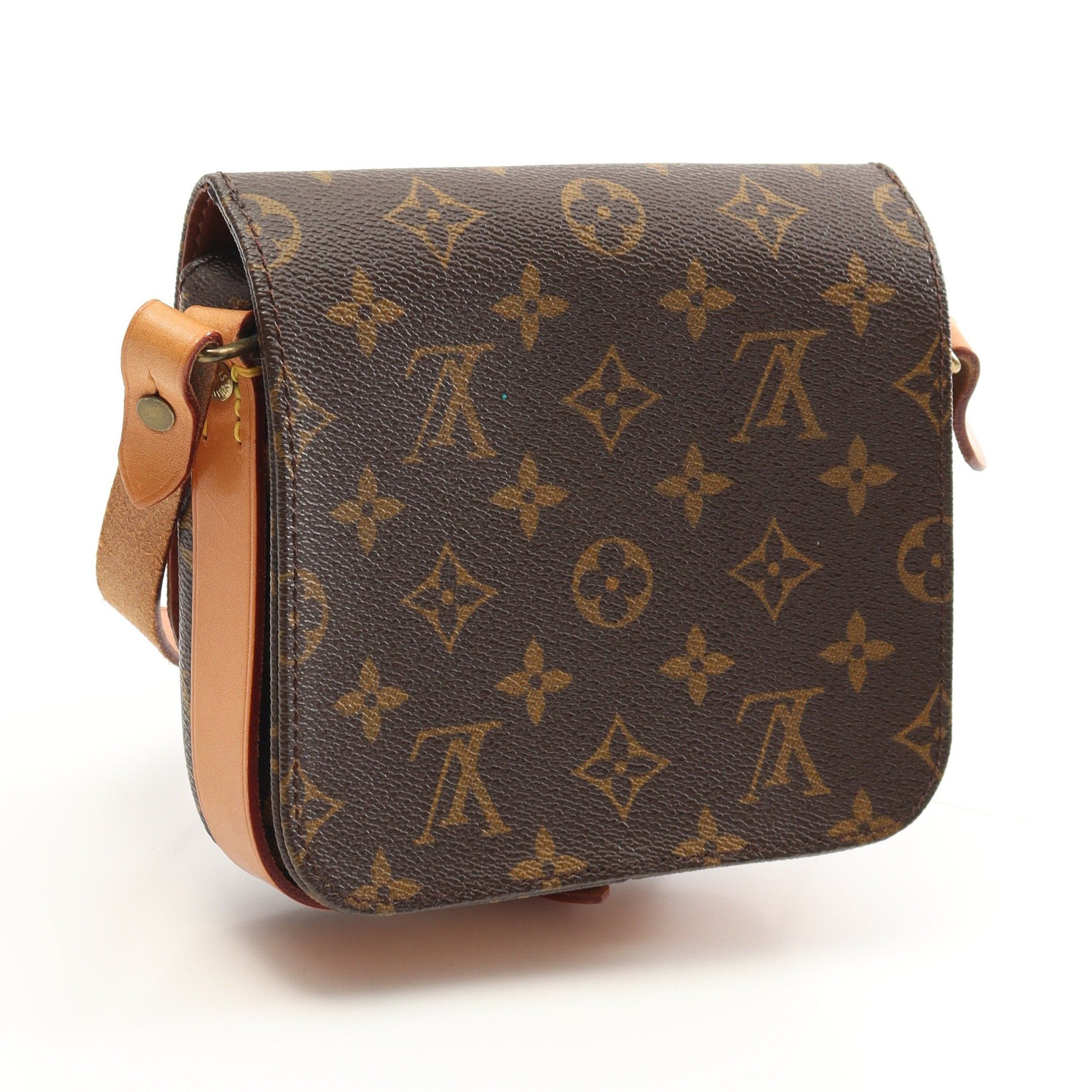 Louis Vuitton Louis Vuitton Cartesier Pm Monogram Shoulder Bag Leather Brown Size ONE SIZE - 2 Thumbnail