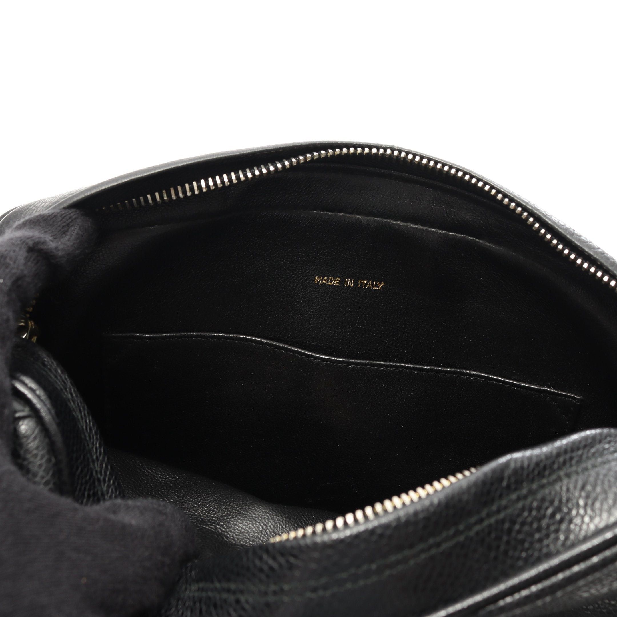 Chanel Chanel Coco Mark Chain Shoulder Bag Caviar Skin Black Gold Hardware Size ONE SIZE - 8 Thumbnail
