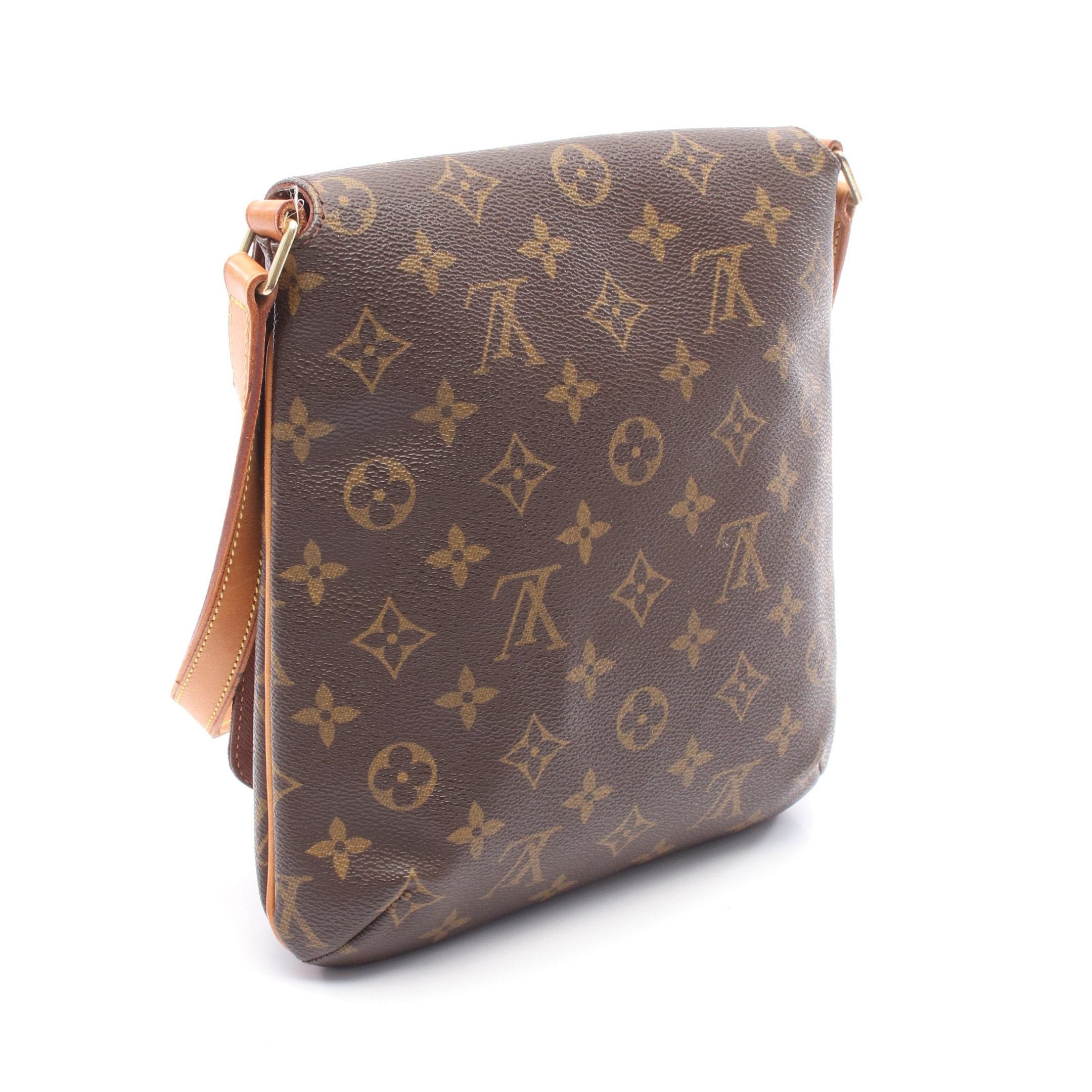 Louis Vuitton Louis Vuitton Musette Salsa Short Strap Monogram Shoulder Bag Leather Brown Size ONE SIZE - 2 Thumbnail
