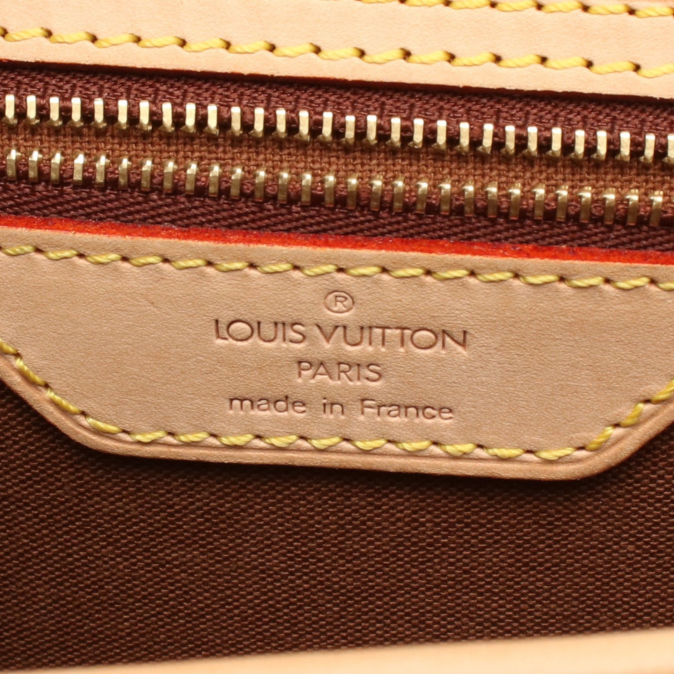 Louis Vuitton Louis Vuitton Sologne Monogram Shoulder Bag Leather Brown Size ONE SIZE - 4 Thumbnail