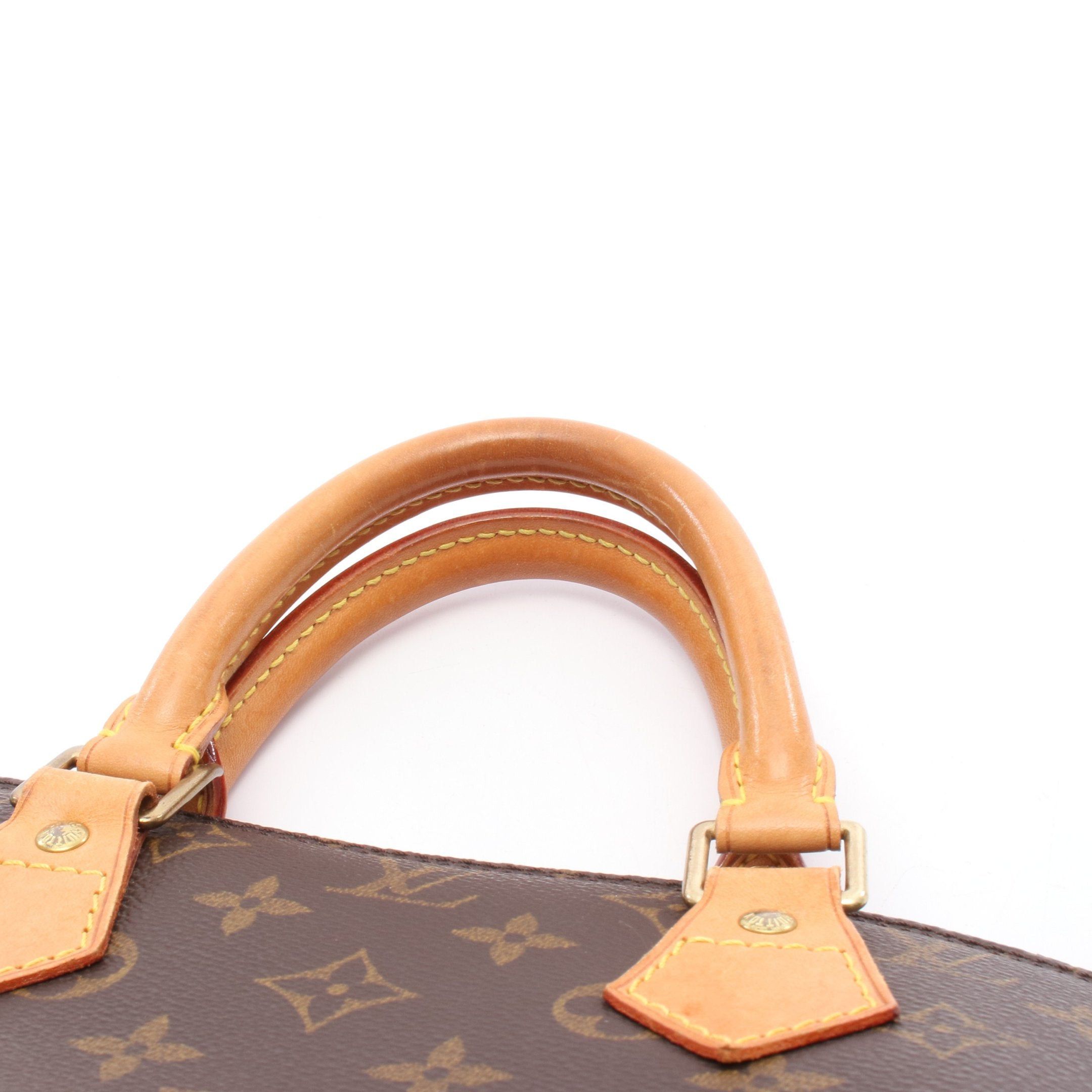Louis Vuitton Louis Vuitton Alma Pm Monogram Handbag Leather Brown Size ONE SIZE - 6 Thumbnail
