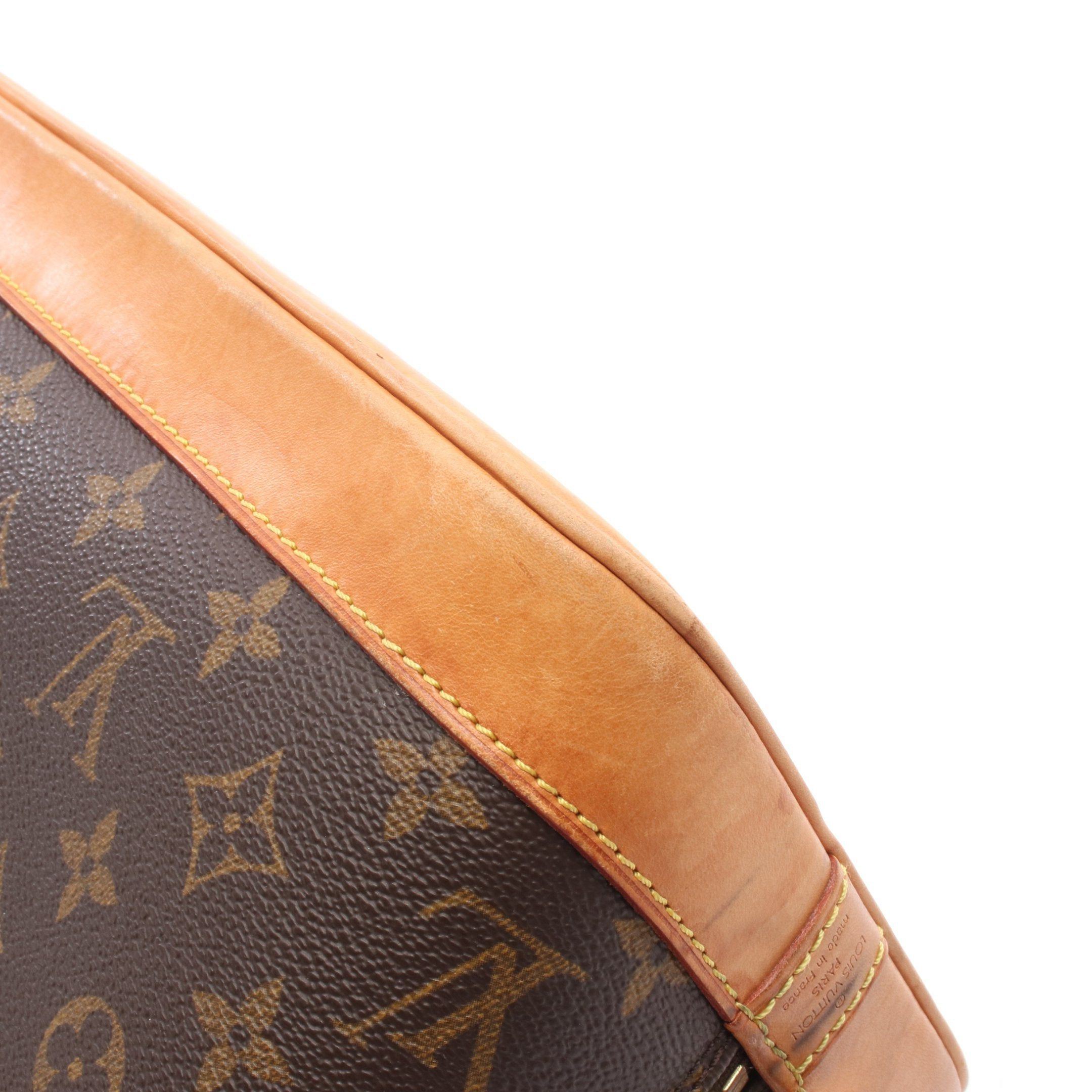 Louis Vuitton Louis Vuitton Alma Pm Monogram Handbag Leather Brown Size ONE SIZE - 7 Thumbnail