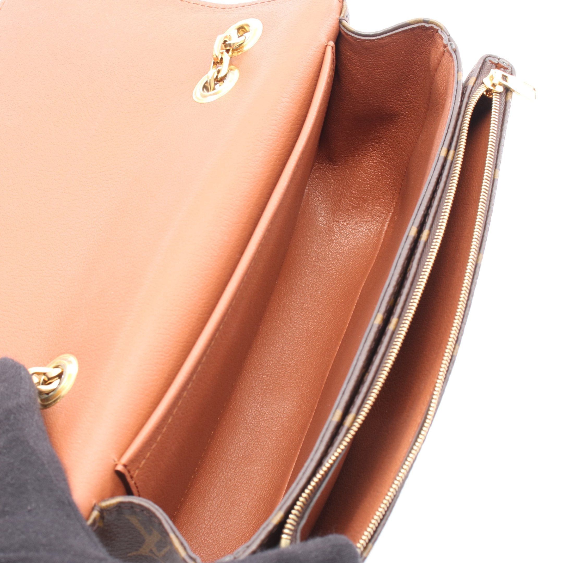 Louis Vuitton Louis Vuitton Marceau Monogram Caramel Chain Shoulder Bag Leather Brown Size ONE SIZE - 3 Thumbnail