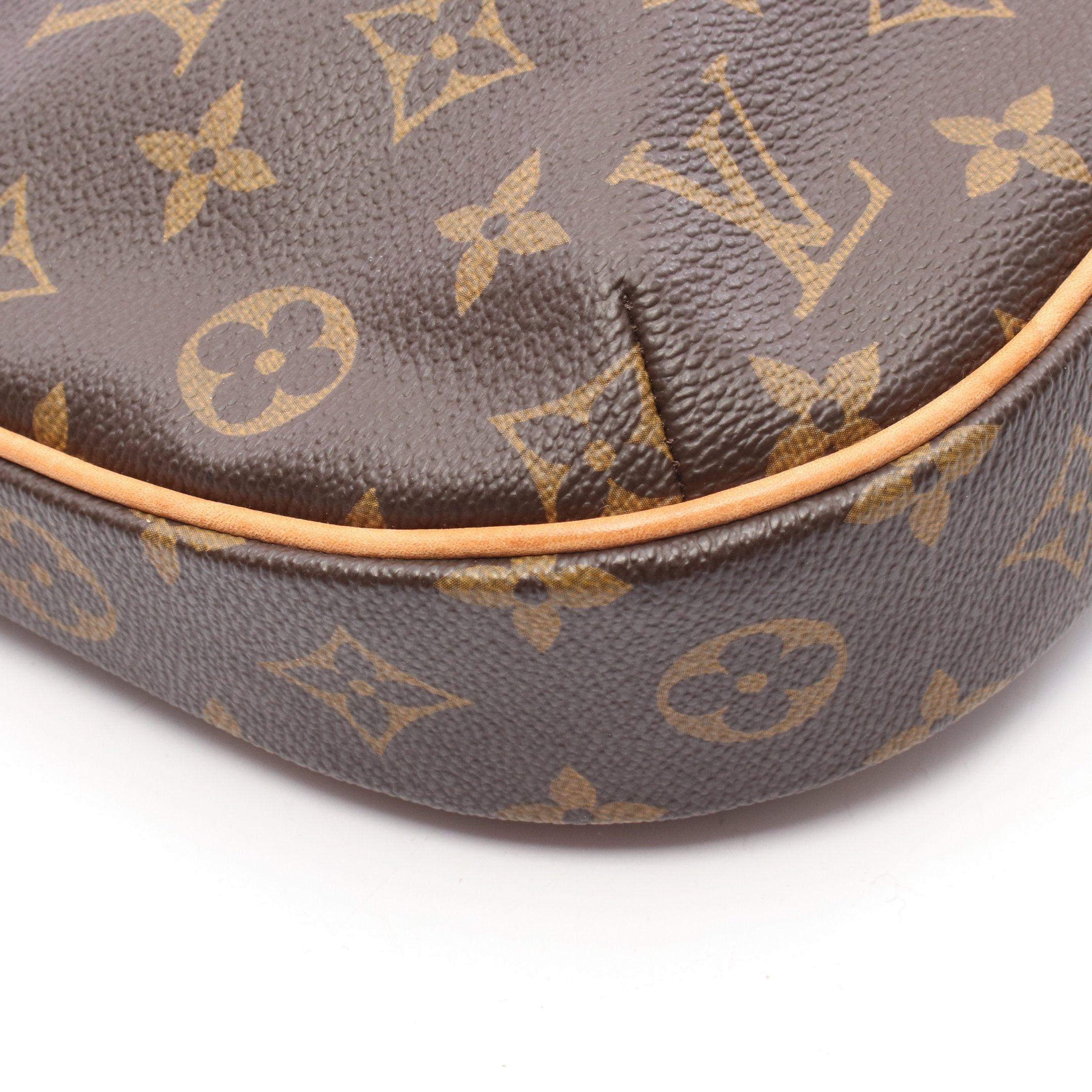 Louis Vuitton Louis Vuitton Odeon Pm Monogram Shoulder Bag Leather Brown Size ONE SIZE - 7 Thumbnail