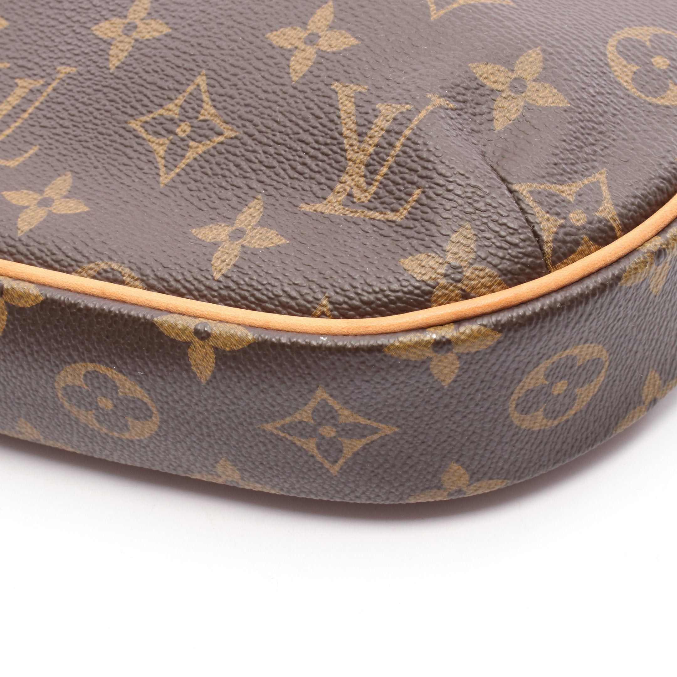 Louis Vuitton Louis Vuitton Odeon Pm Monogram Shoulder Bag Leather Brown Size ONE SIZE - 8 Thumbnail