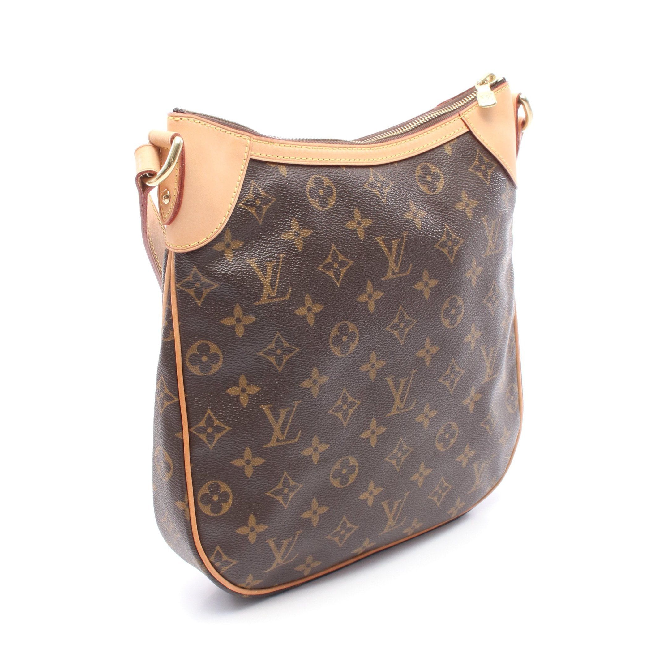 Louis Vuitton Louis Vuitton Odeon Pm Monogram Shoulder Bag Leather Brown Size ONE SIZE - 2 Thumbnail