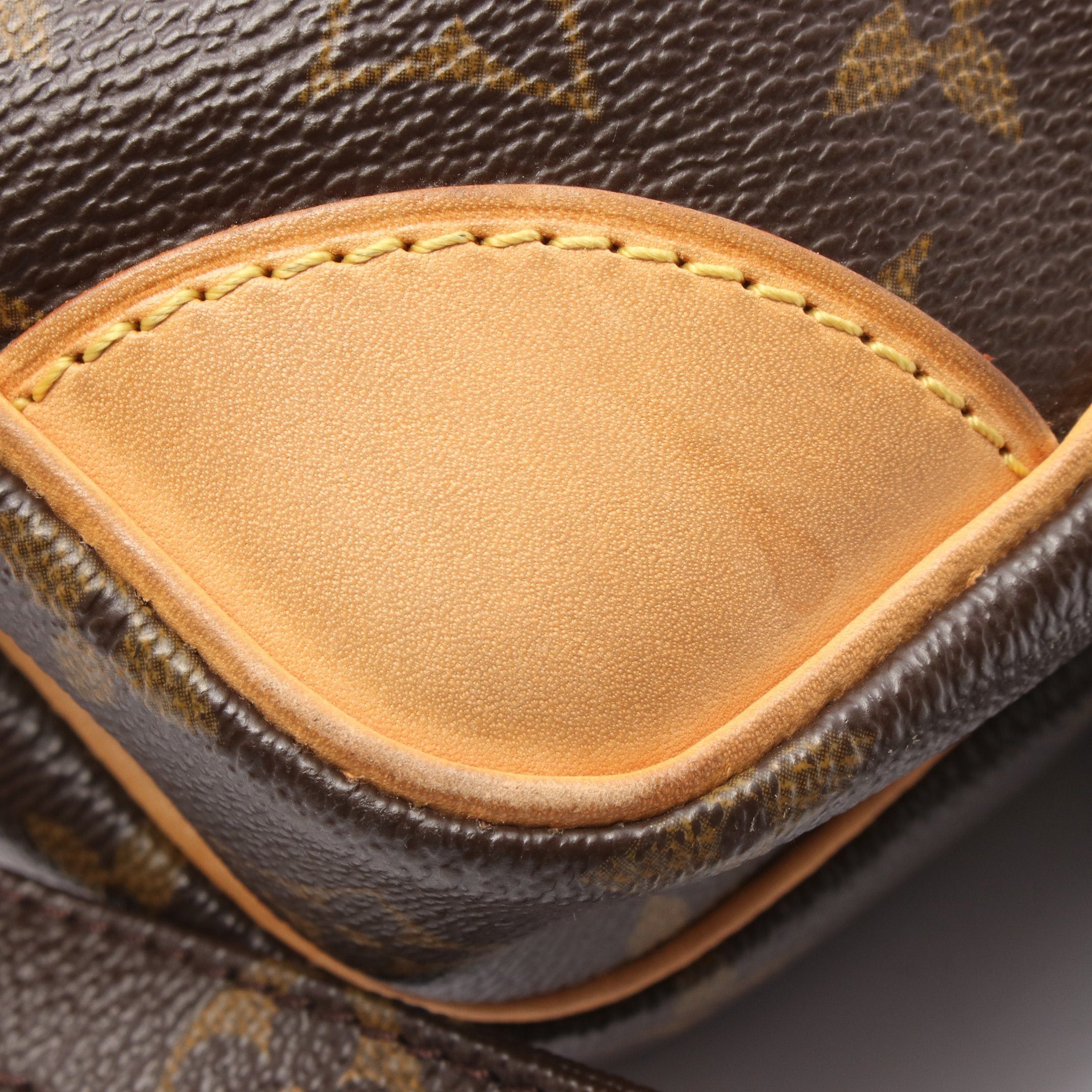 Louis Vuitton Louis Vuitton Amazon Monogram Shoulder Bag Leather Brown Size ONE SIZE - 8 Thumbnail