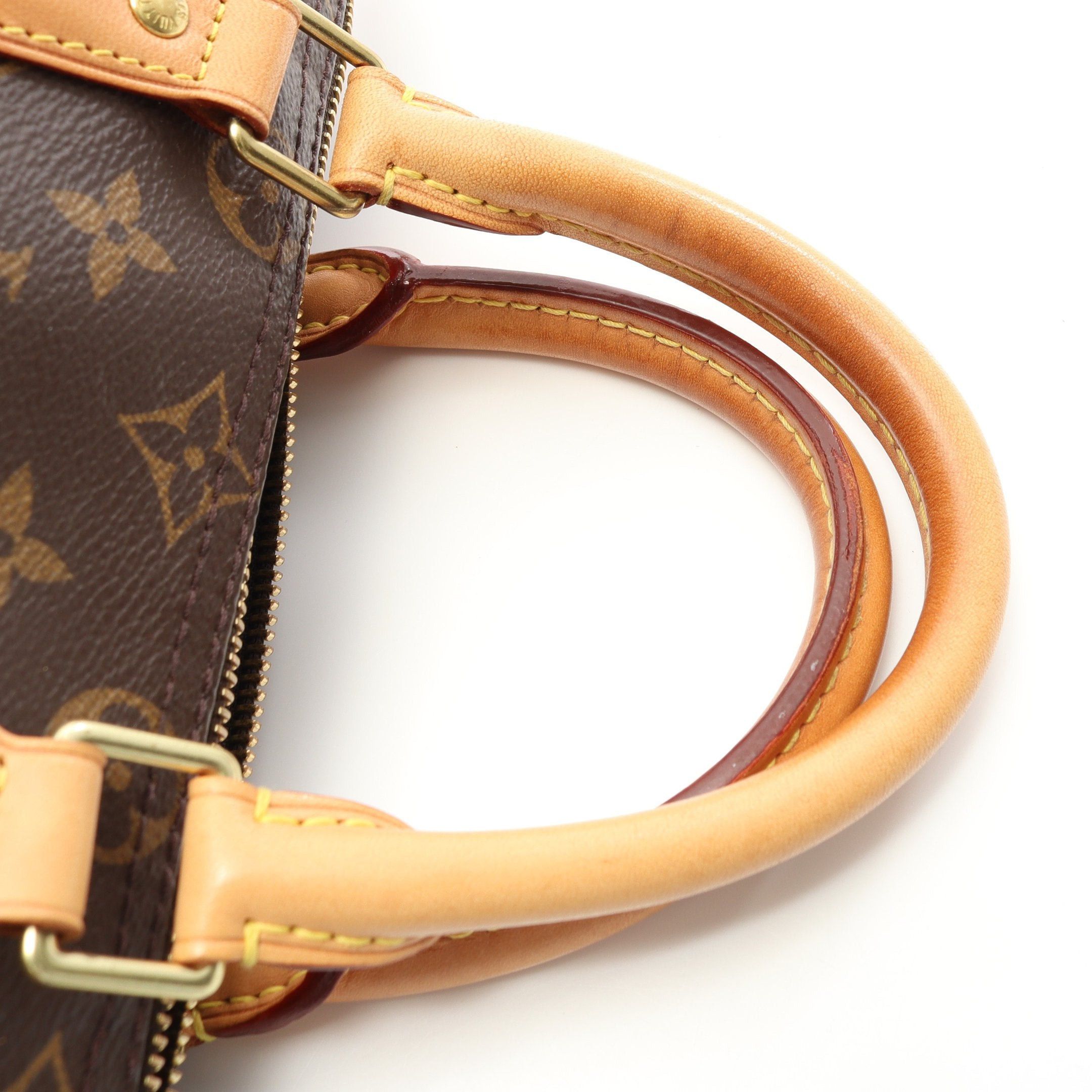 Louis Vuitton Louis Vuitton Speedy 25 Monogram Handbag Leather Brown Size ONE SIZE - 8 Thumbnail