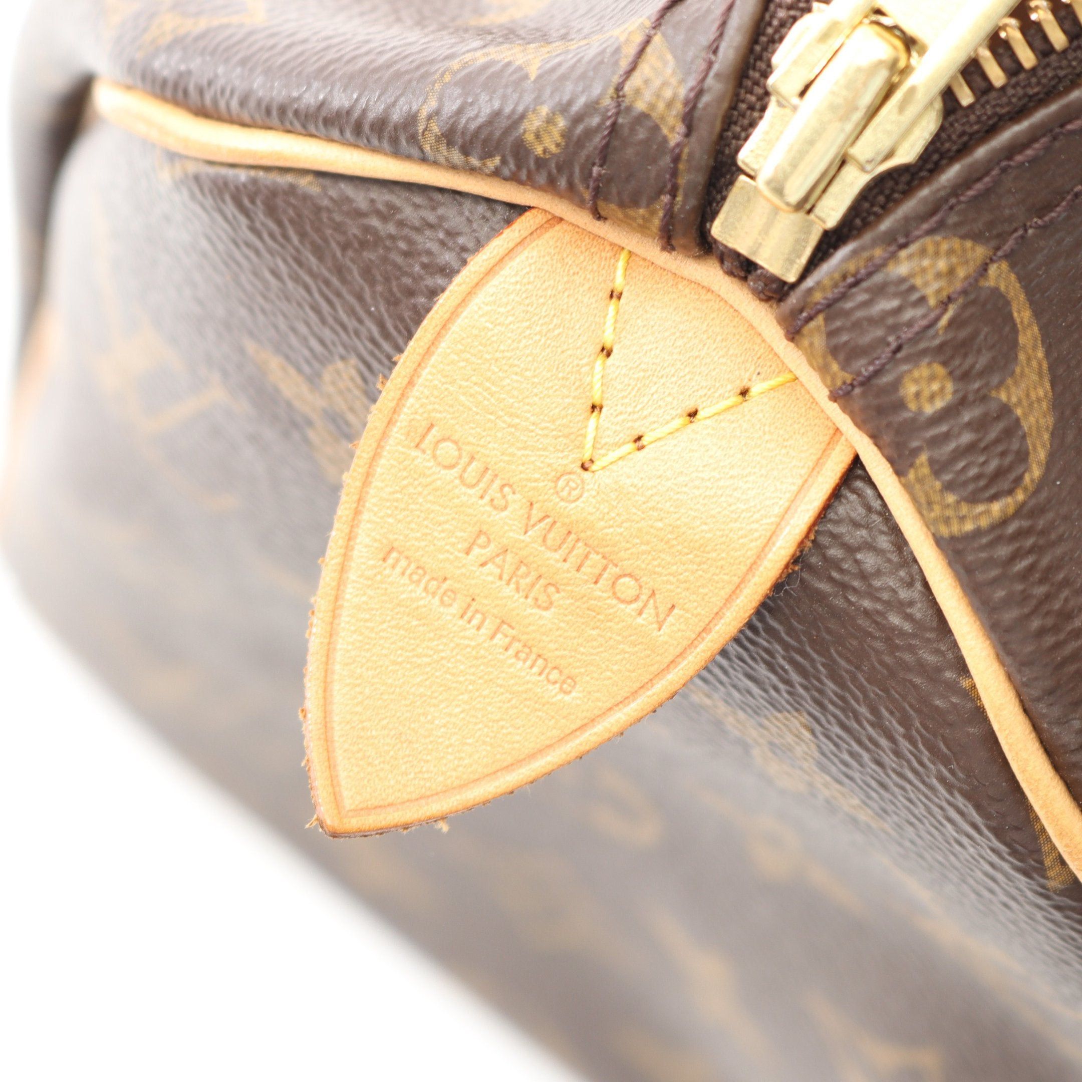 Louis Vuitton Louis Vuitton Speedy 25 Monogram Handbag Leather Brown Size ONE SIZE - 4 Thumbnail