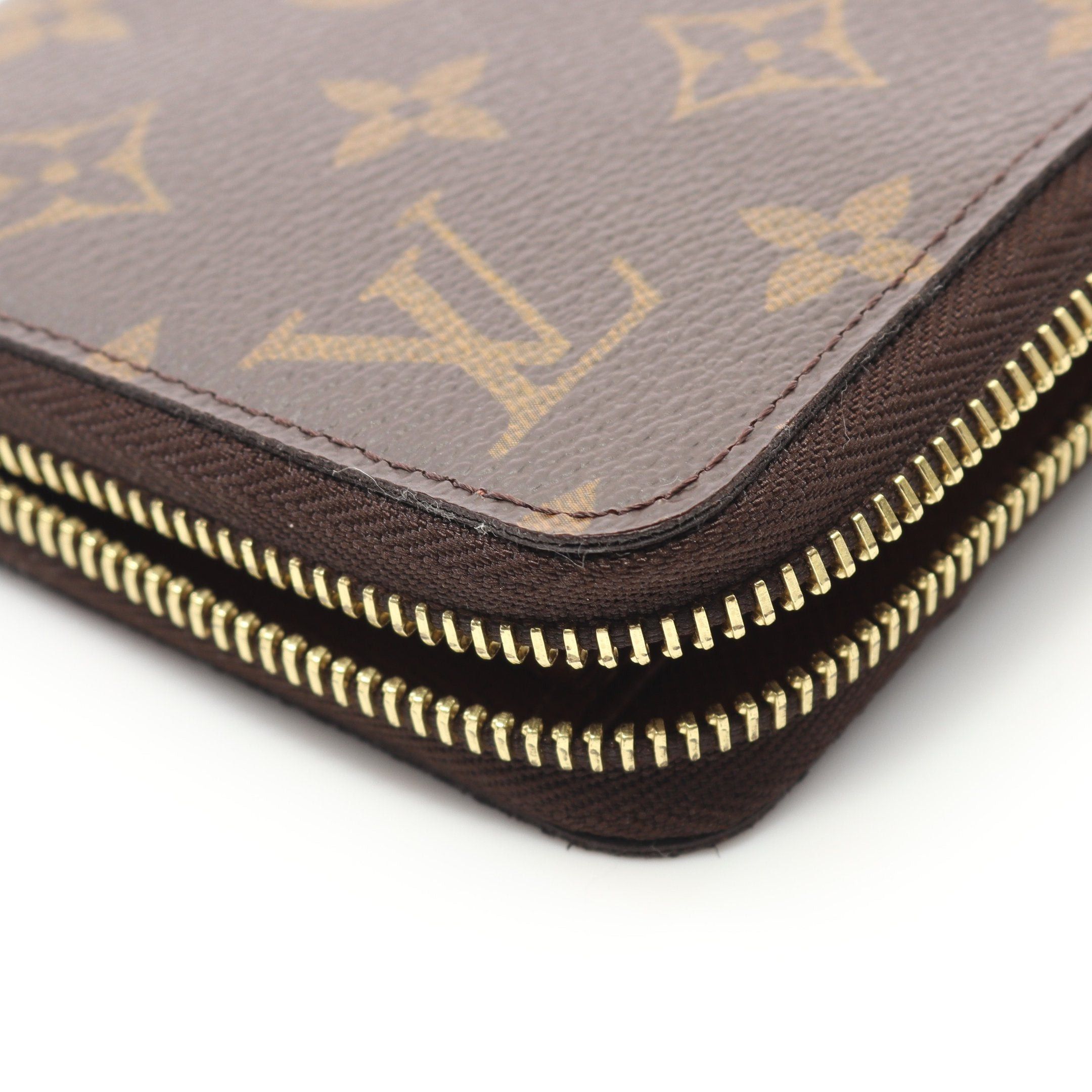 Louis Vuitton Louis Vuitton Zippy Wallet Monogram Round Zipper Long Brown Size ONE SIZE - 8 Thumbnail