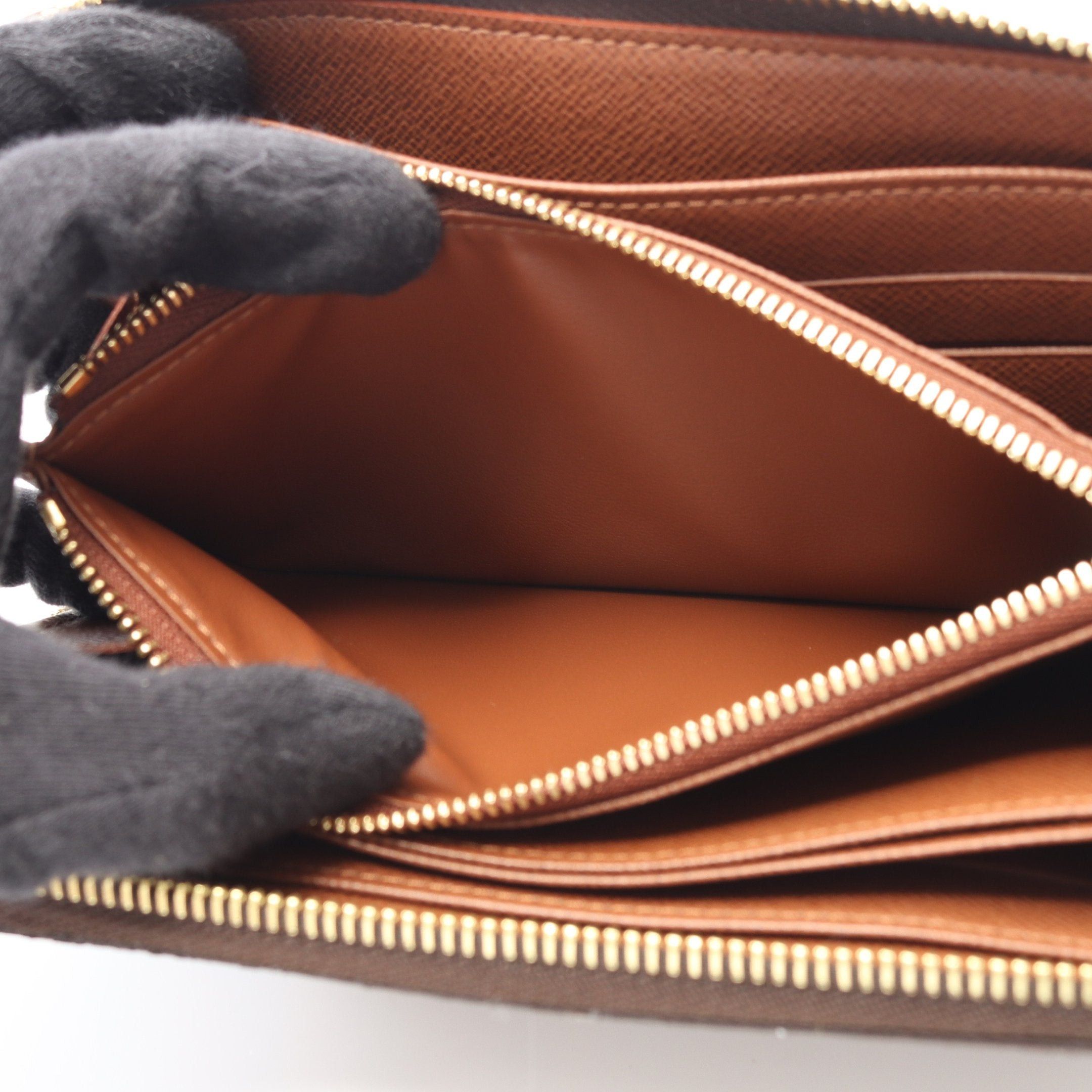 Louis Vuitton Louis Vuitton Zippy Wallet Monogram Round Zipper Long Brown Size ONE SIZE - 6 Thumbnail