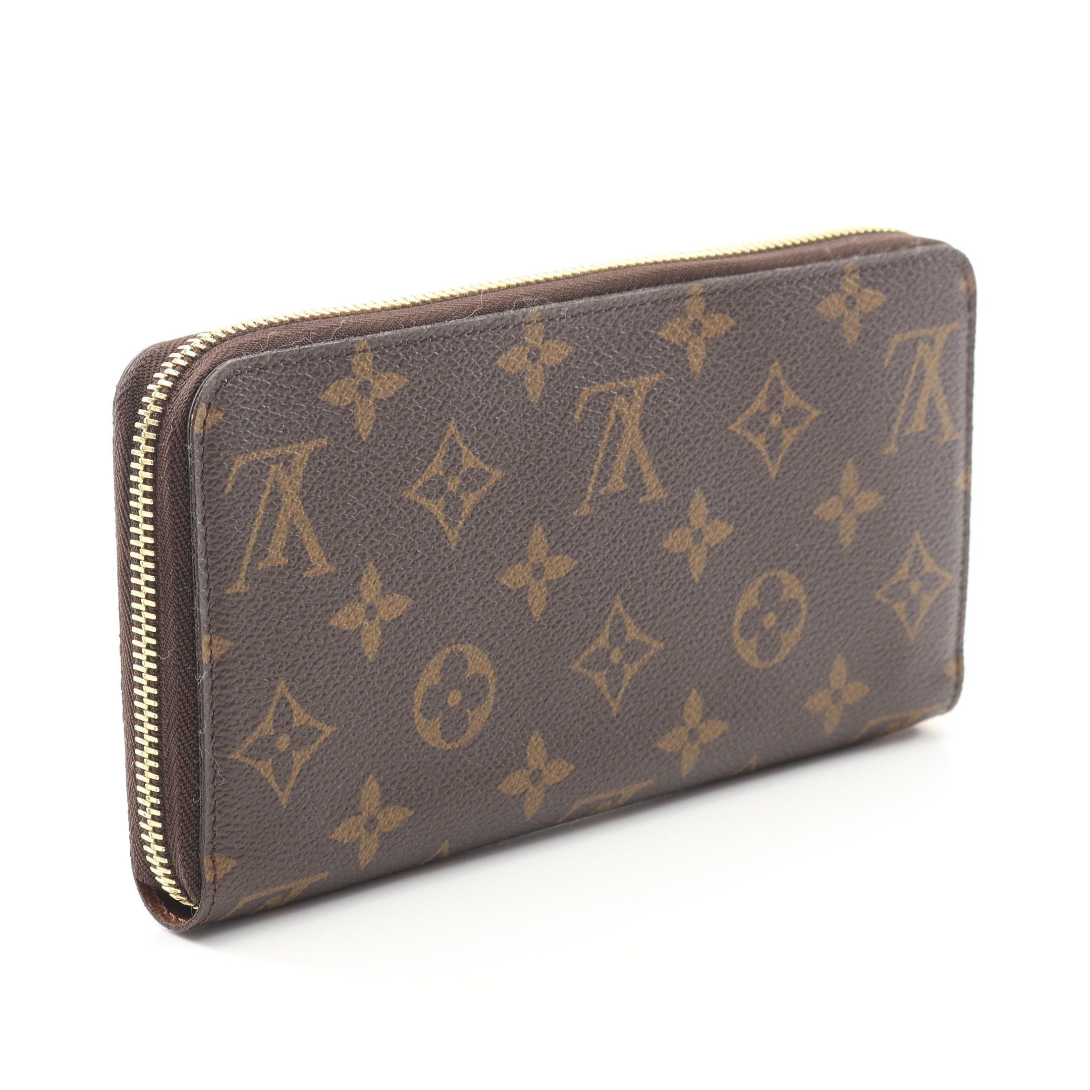 Louis Vuitton Louis Vuitton Zippy Wallet Monogram Round Zipper Long Brown Size ONE SIZE - 2 Thumbnail