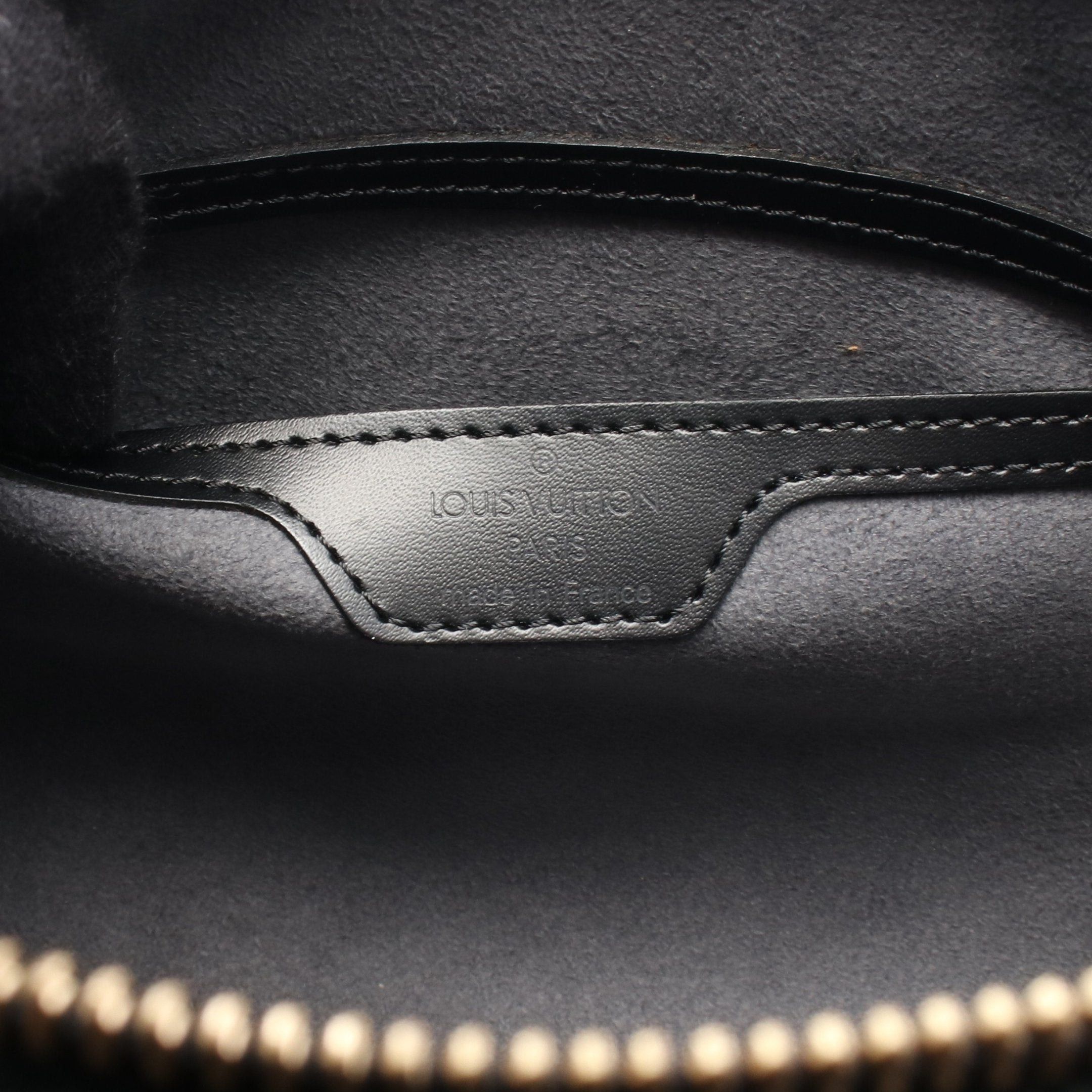 Louis Vuitton Louis Vuitton Soufflot Epi Noir Handbag Leather Black Size ONE SIZE - 4 Thumbnail