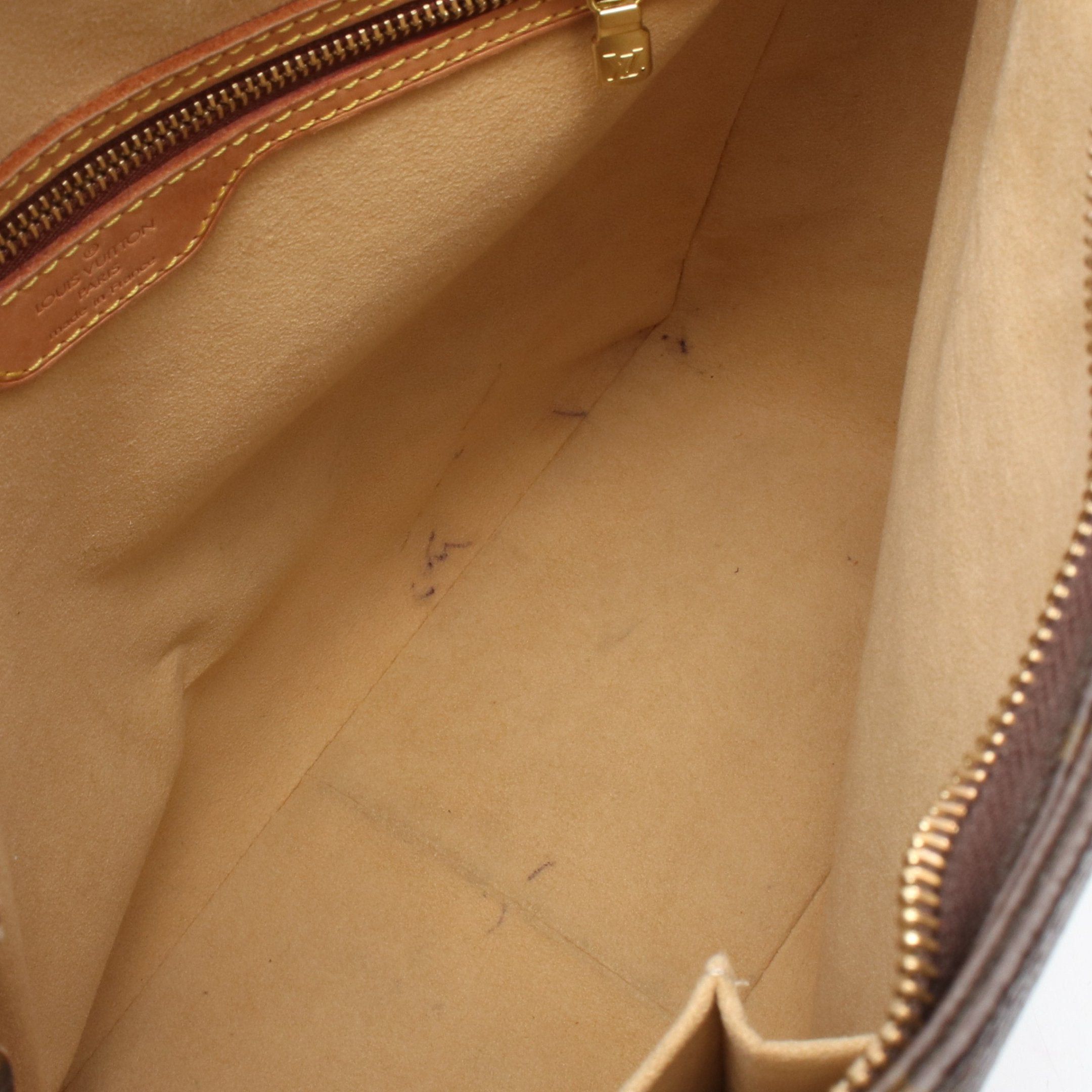 Louis Vuitton Louis Vuitton Looping Gm Monogram Shoulder Bag Leather Brown Size ONE SIZE - 6 Thumbnail