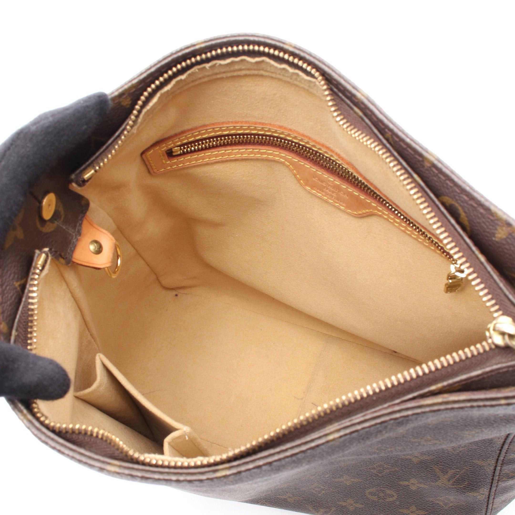 Louis Vuitton Louis Vuitton Looping Gm Monogram Shoulder Bag Leather Brown Size ONE SIZE - 3 Thumbnail