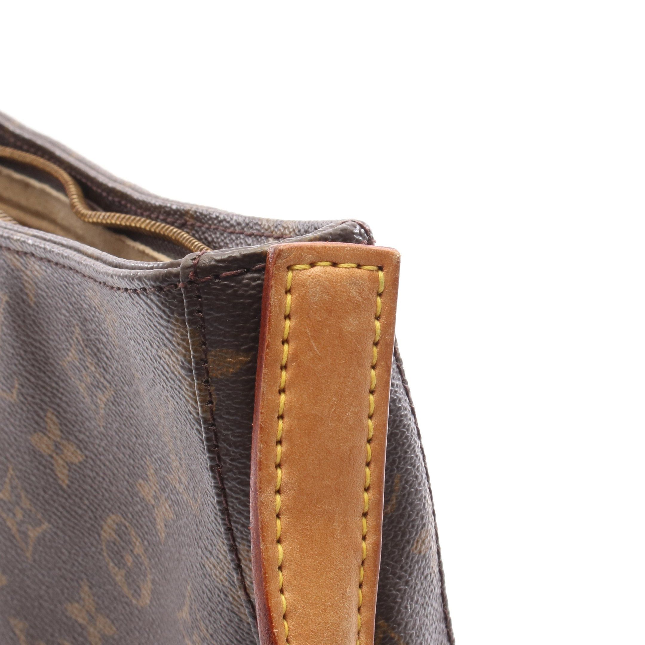 Louis Vuitton Louis Vuitton Looping Gm Monogram Shoulder Bag Leather Brown Size ONE SIZE - 8 Thumbnail
