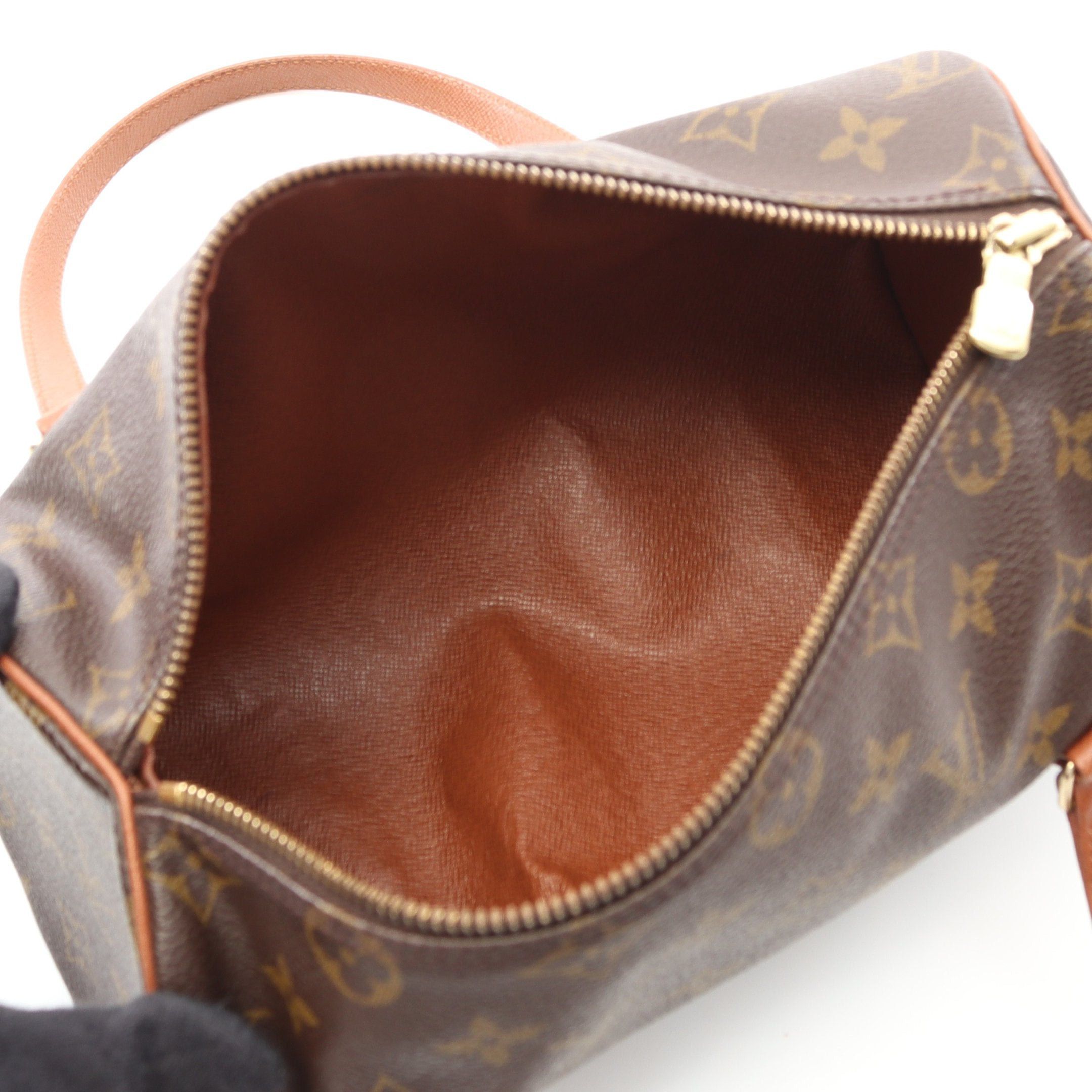 Louis Vuitton Louis Vuitton Papillon 26 Monogram Old Model Handbag Leather Brown Size ONE SIZE - 3 Thumbnail