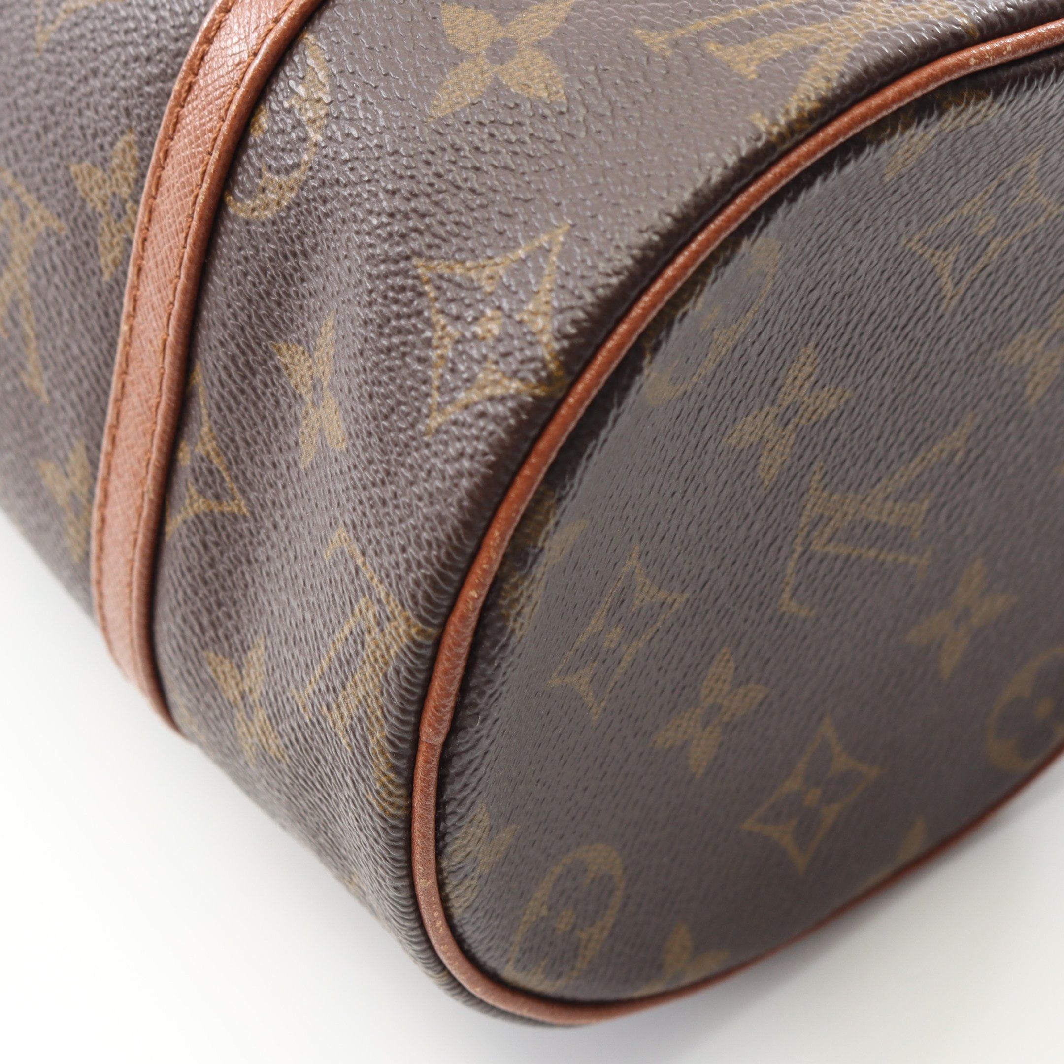 Louis Vuitton Louis Vuitton Papillon 26 Monogram Old Model Handbag Leather Brown Size ONE SIZE - 7 Thumbnail