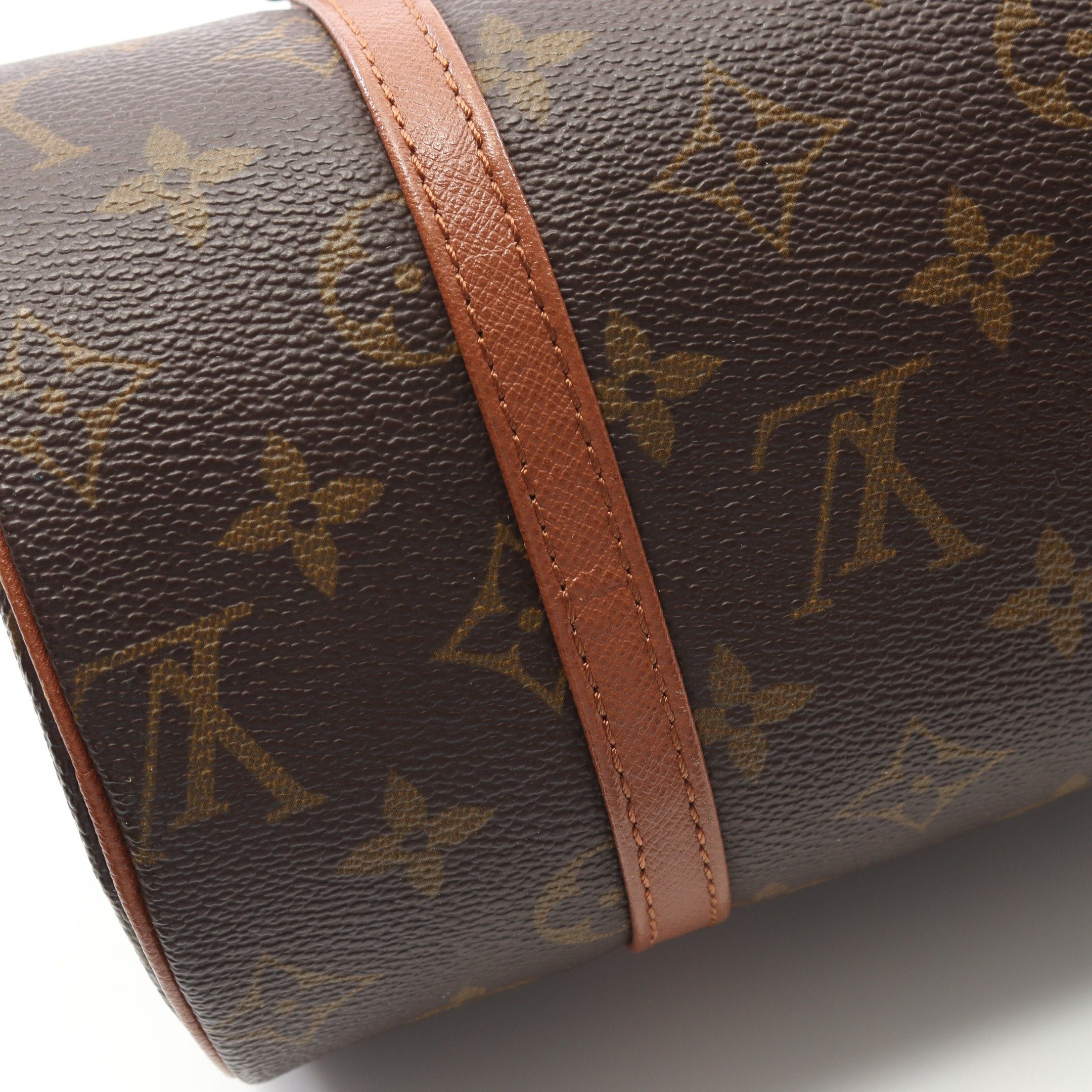Louis Vuitton Louis Vuitton Papillon 26 Monogram Old Model Handbag Leather Brown Size ONE SIZE - 8 Thumbnail