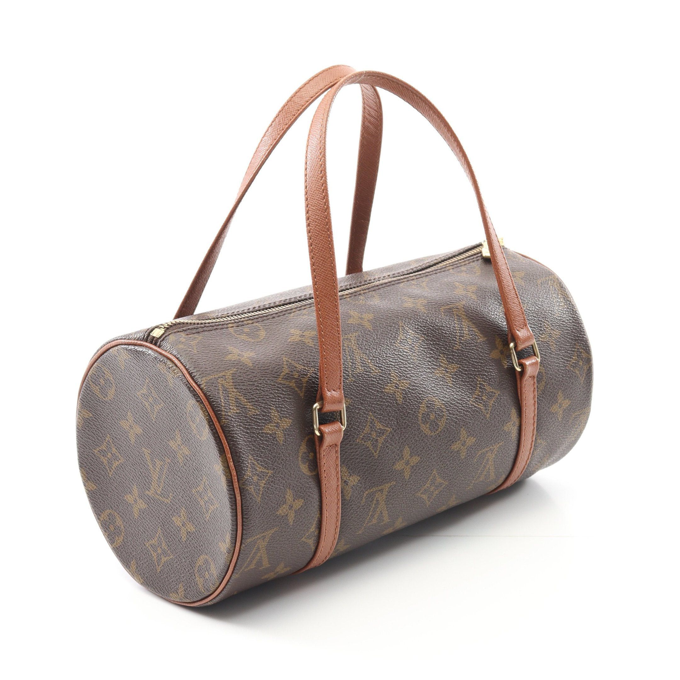 Louis Vuitton Louis Vuitton Papillon 26 Monogram Old Model Handbag Leather Brown Size ONE SIZE - 2 Thumbnail