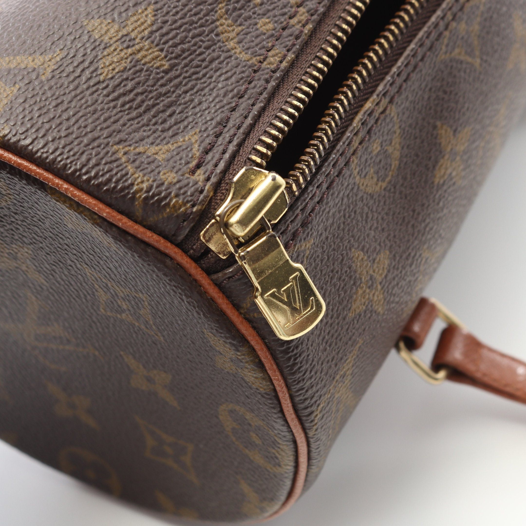 Louis Vuitton Louis Vuitton Papillon 26 Monogram Old Model Handbag Leather Brown Size ONE SIZE - 10 Thumbnail