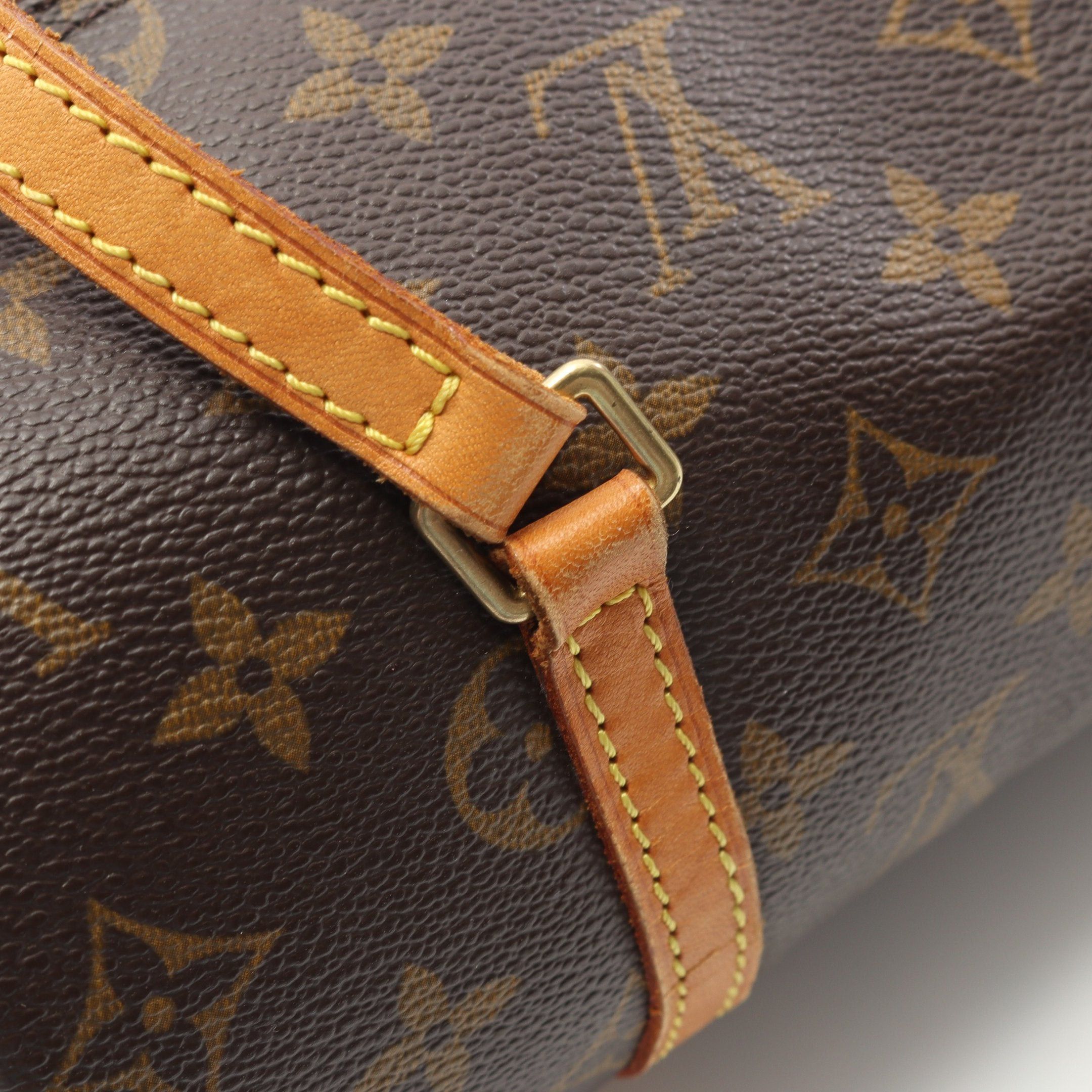 Louis Vuitton Louis Vuitton Papillon 26 Monogram Handbag Leather Brown Size ONE SIZE - 8 Thumbnail
