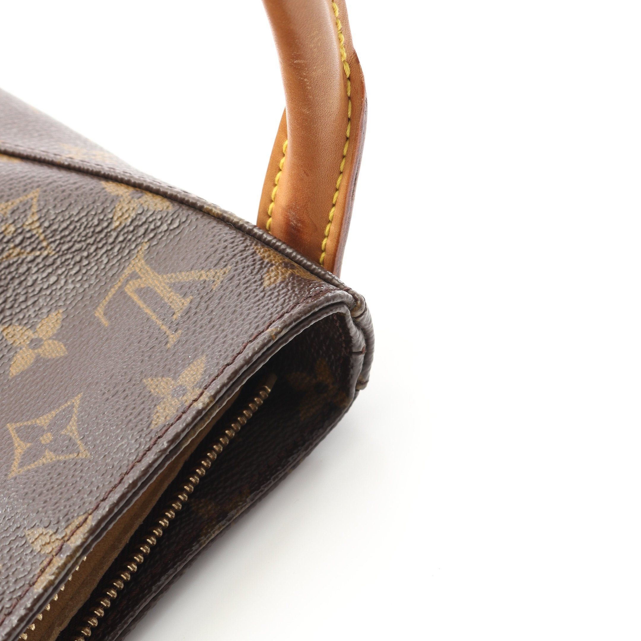 Louis Vuitton Louis Vuitton Looping Gm Monogram Shoulder Bag Leather Brown Size ONE SIZE - 10 Thumbnail