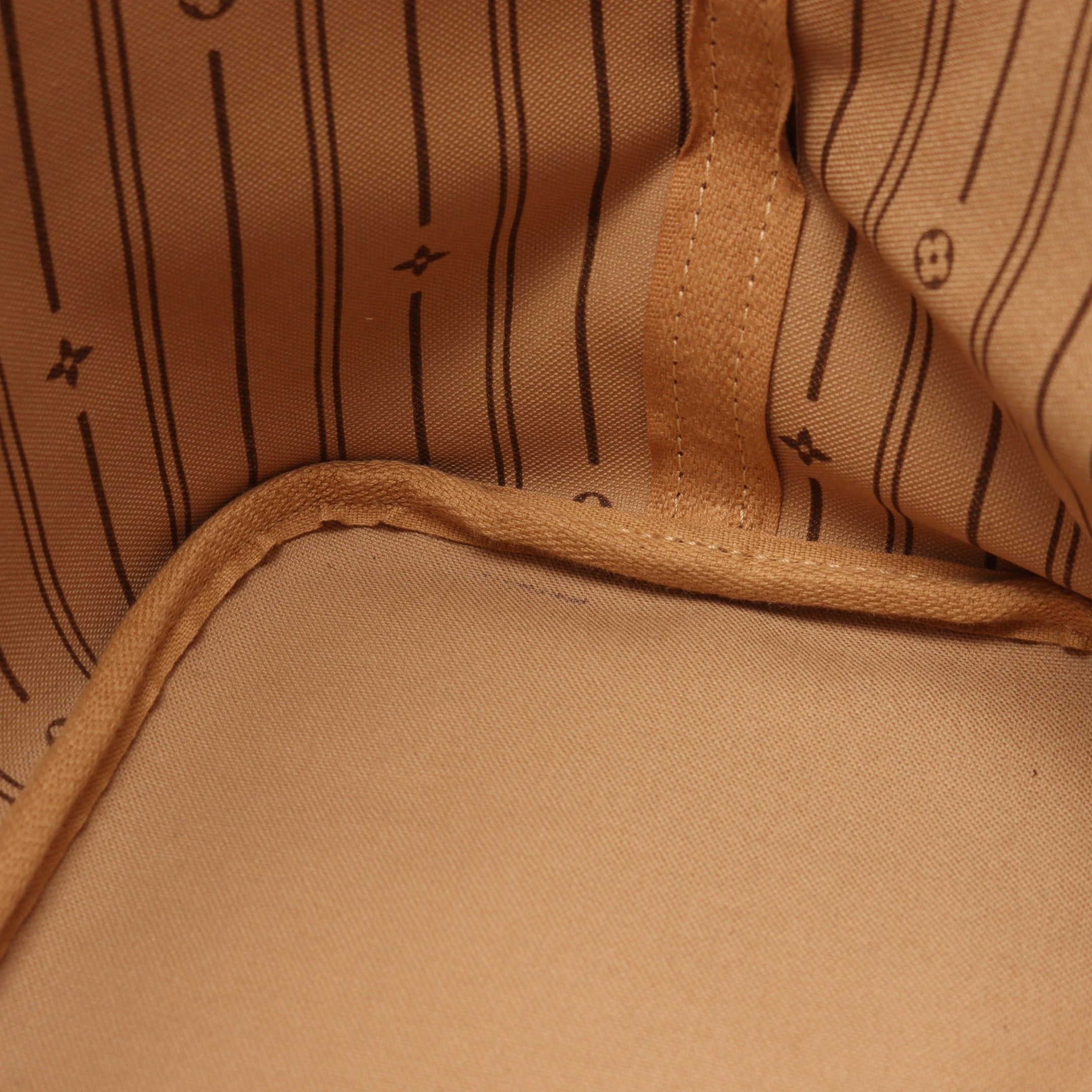 Louis Vuitton Louis Vuitton Neverfull Mm Monogram Shoulder Bag Tote Leather Brown Size ONE SIZE - 6 Thumbnail