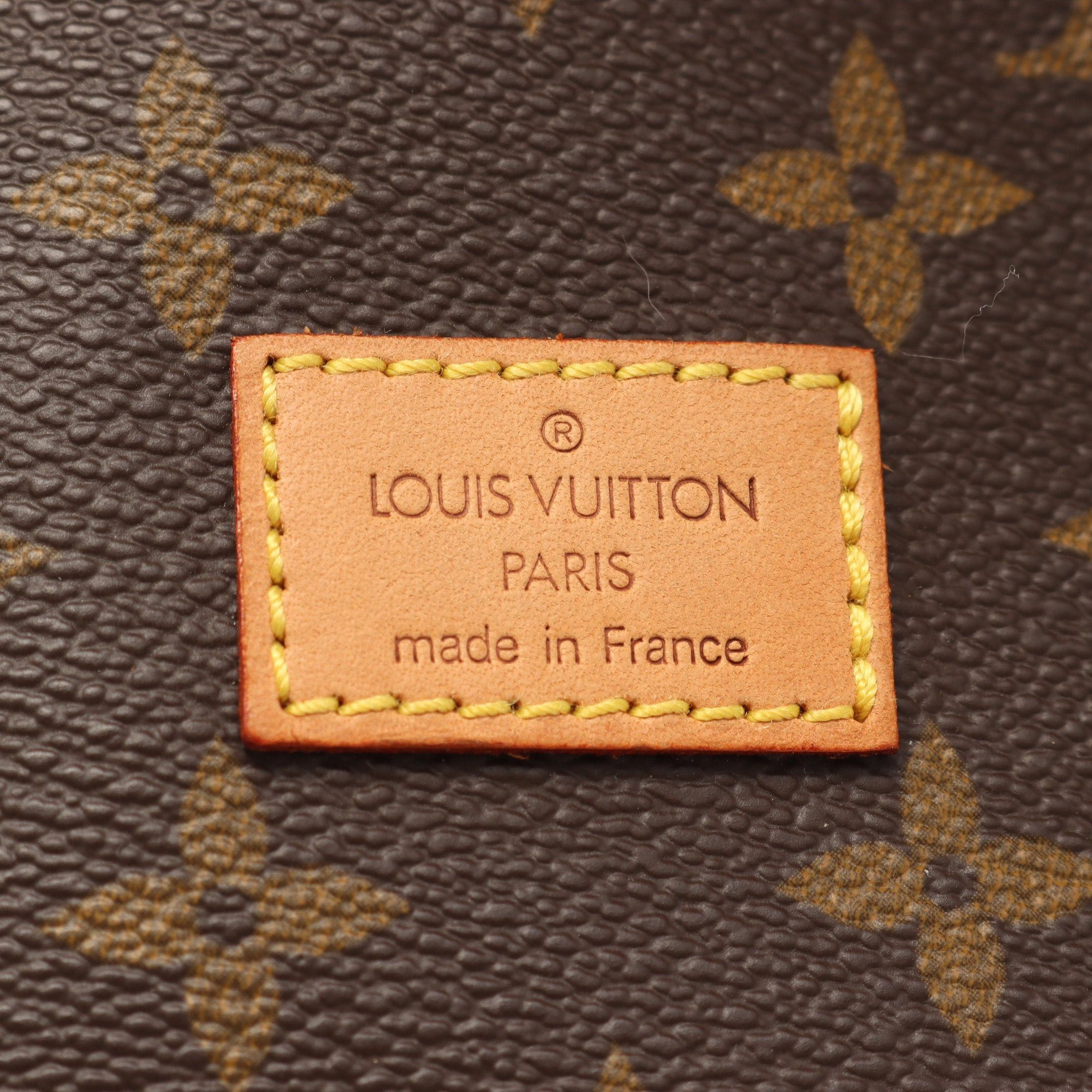 Louis Vuitton Louis Vuitton Saumur 30 Monogram Shoulder Bag Leather Brown Size ONE SIZE - 5 Thumbnail