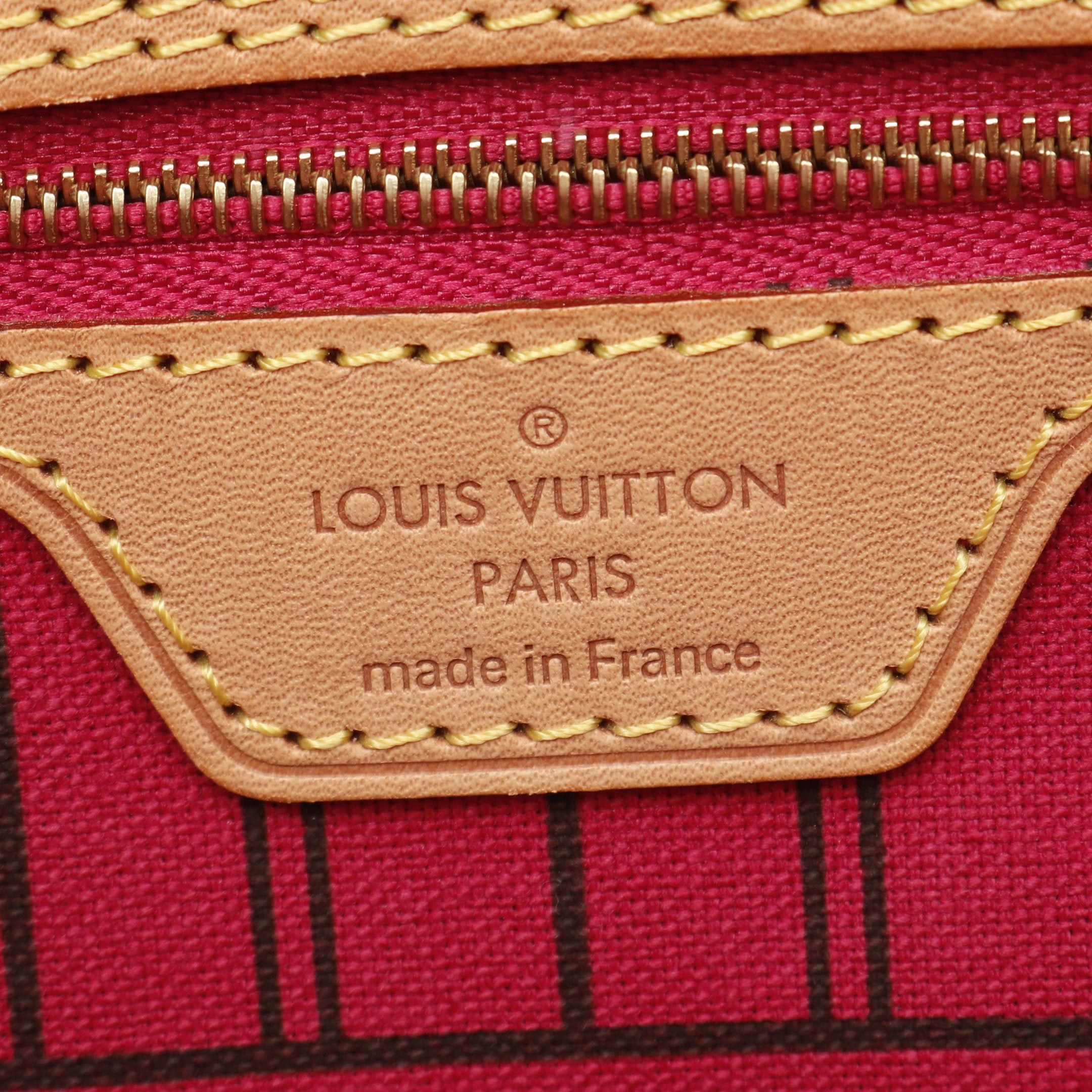 Louis Vuitton Louis Vuitton Neverfull Pm Monogram Pivoine Handbag Tote Bag Leather Brown Size ONE SIZE - 4 Thumbnail