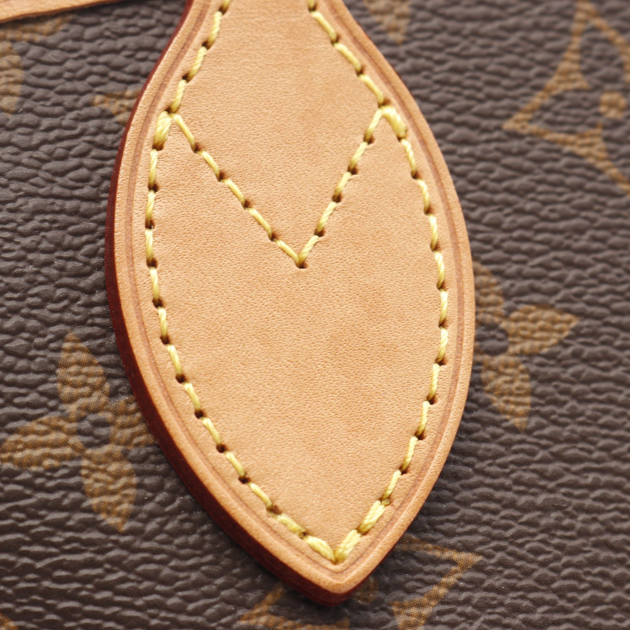 Louis Vuitton Louis Vuitton Neverfull Pm Monogram Pivoine Handbag Tote Bag Leather Brown Size ONE SIZE - 5 Thumbnail
