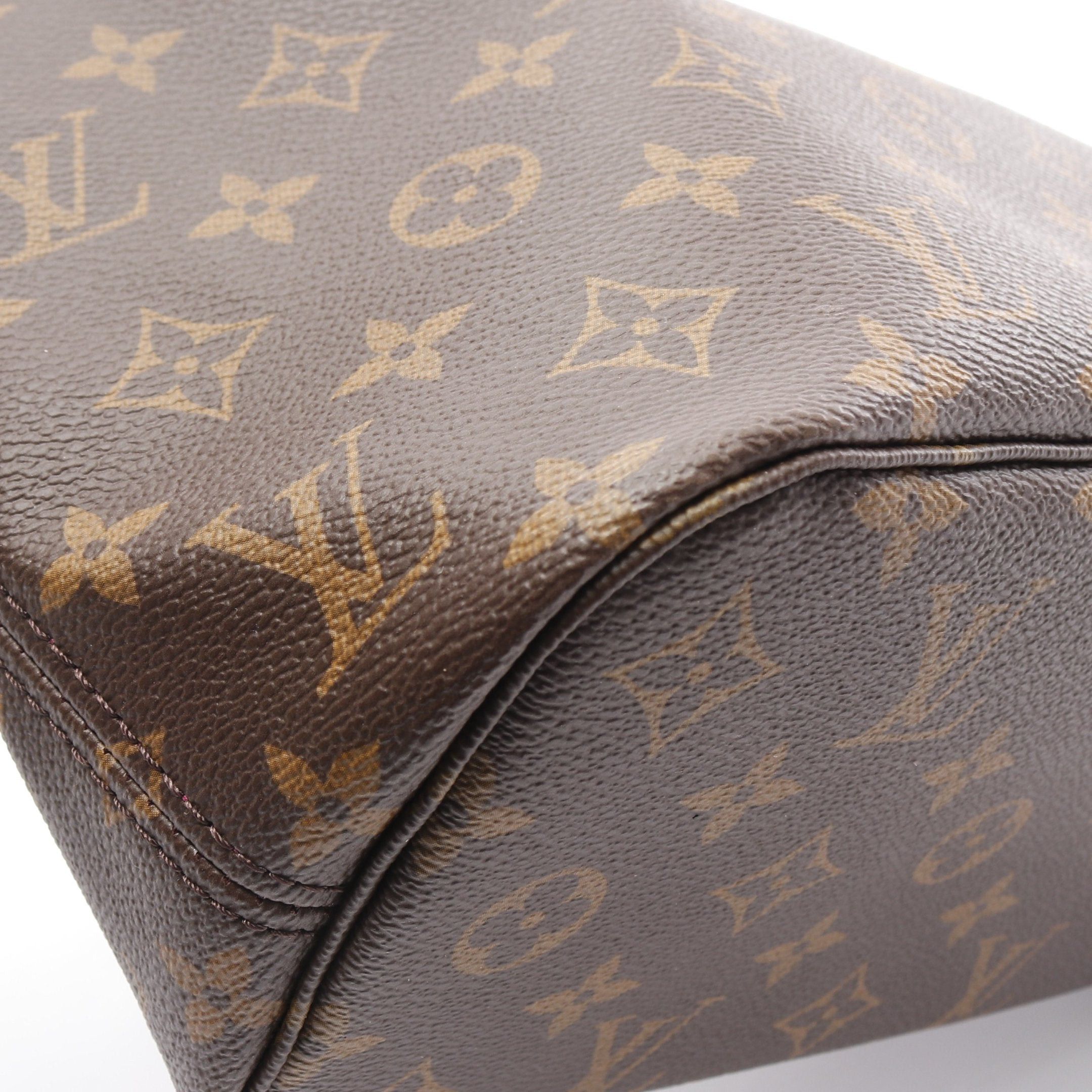 Louis Vuitton Louis Vuitton Neverfull Pm Monogram Pivoine Handbag Tote Bag Leather Brown Size ONE SIZE - 8 Thumbnail