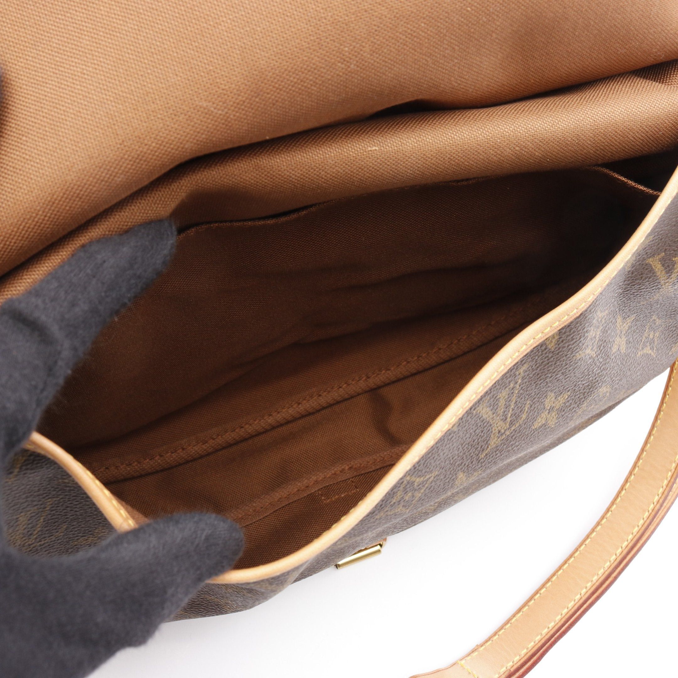 Louis Vuitton Louis Vuitton Saumur 30 Monogram Shoulder Bag Leather Brown Size ONE SIZE - 4 Thumbnail