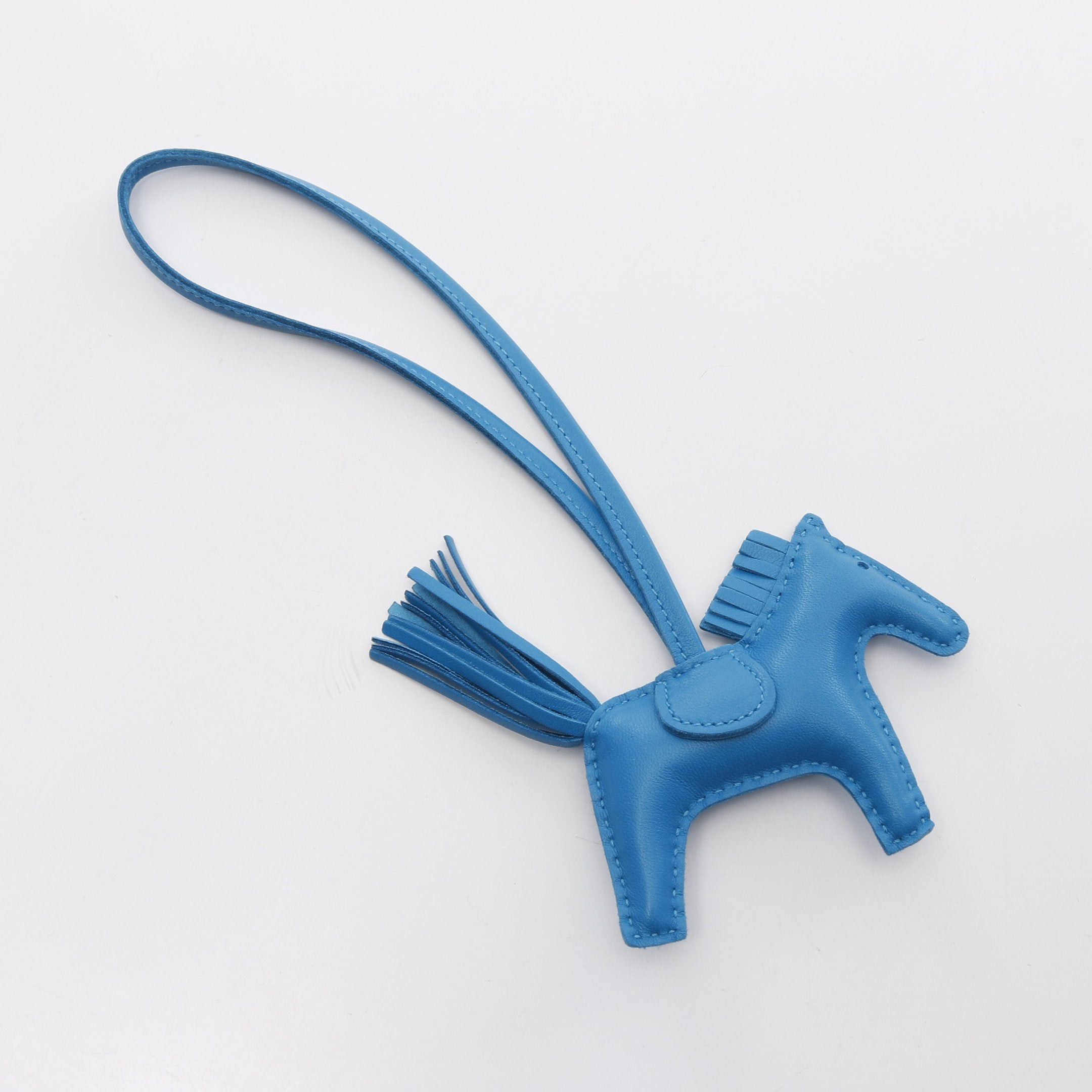 Hermes Hermes Rodeo Pm Blue Zanzibar Bag Charm Aagneau U Stamp Size ONE SIZE - 2 Thumbnail