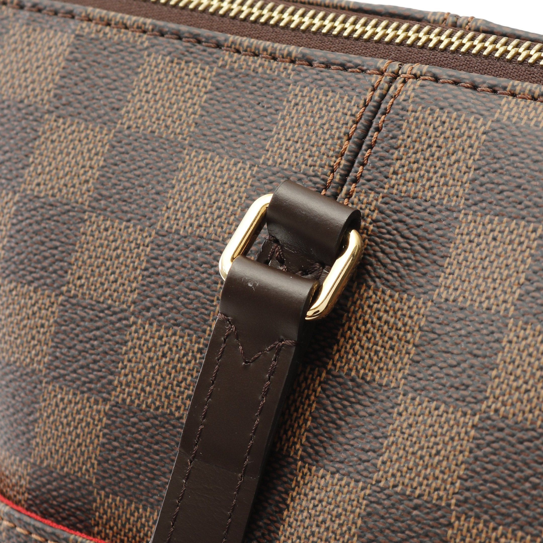 Louis Vuitton Louis Vuitton Totally Mm Damier Ebene Shoulder Bag Tote Leather Brown Size ONE SIZE - 8 Thumbnail