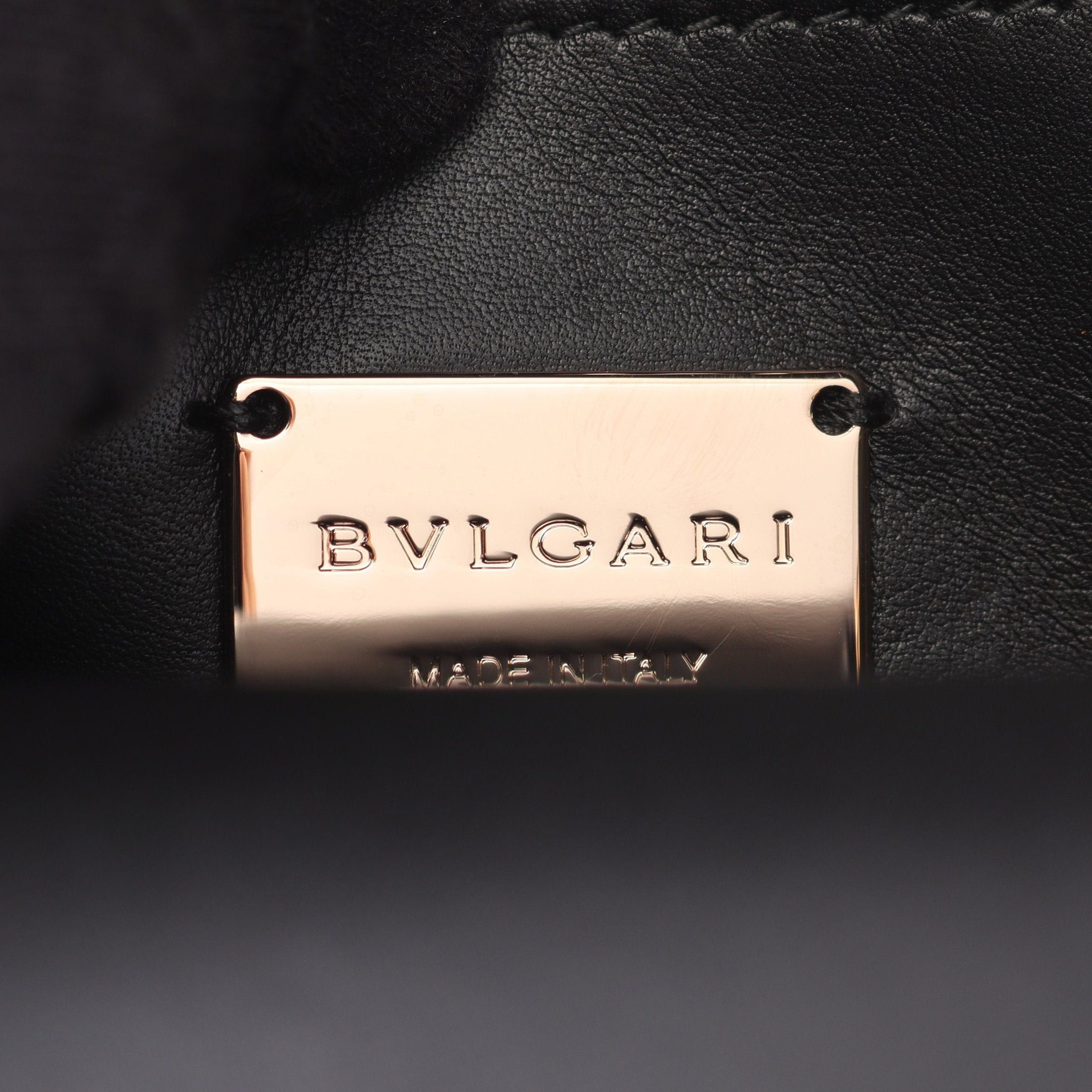 Bvlgari Bvlgari Serpenti Cabochon Chain Backpack Rucksack Leather Black Size ONE SIZE - 4 Thumbnail