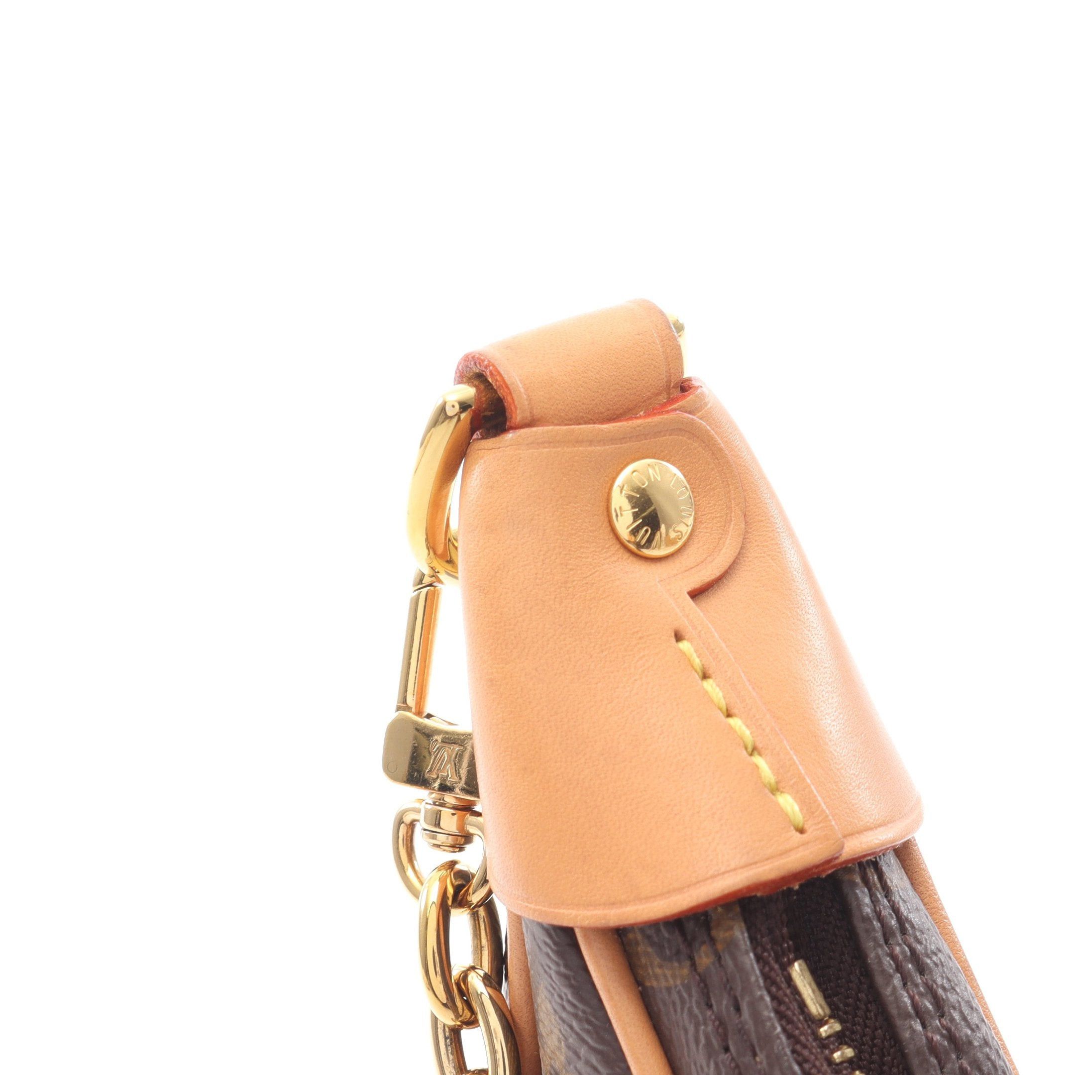 Louis Vuitton Louis Vuitton Loop Monogram Shoulder Bag Leather Brown Size ONE SIZE - 7 Thumbnail