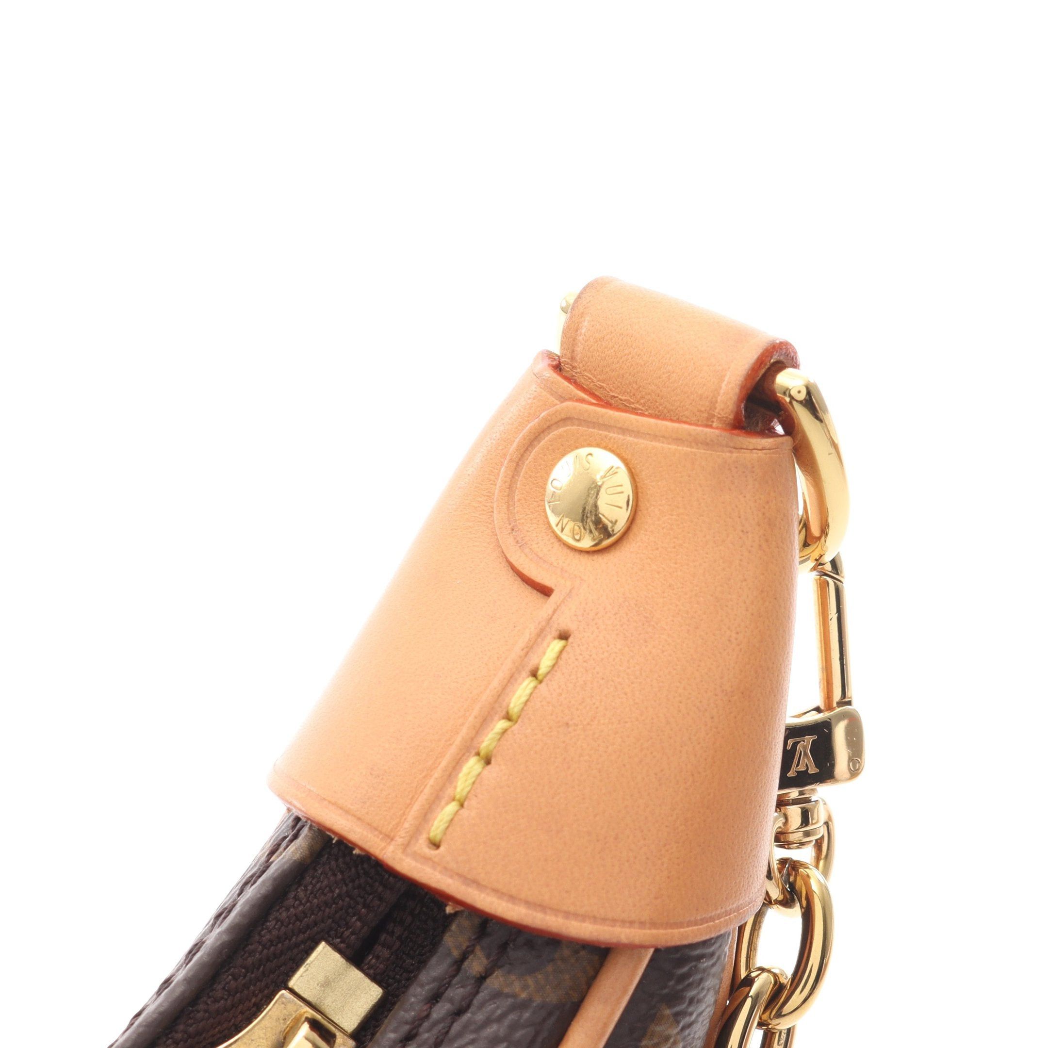 Louis Vuitton Louis Vuitton Loop Monogram Shoulder Bag Leather Brown Size ONE SIZE - 8 Thumbnail
