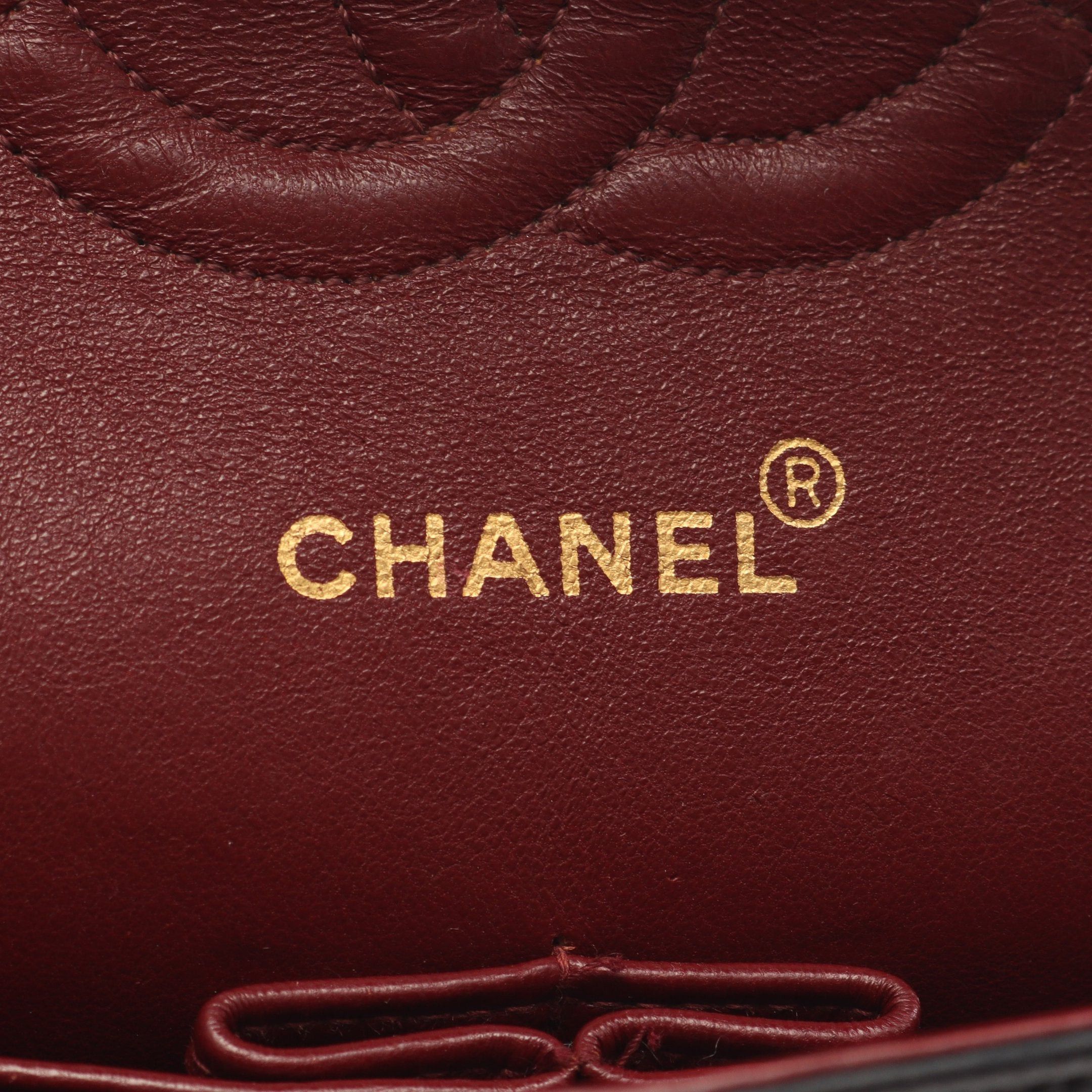 Chanel Chanel Matelasse Double Flap Chain Shoulder Bag Lambskin Black Gold Hardware Size ONE SIZE - 4 Thumbnail
