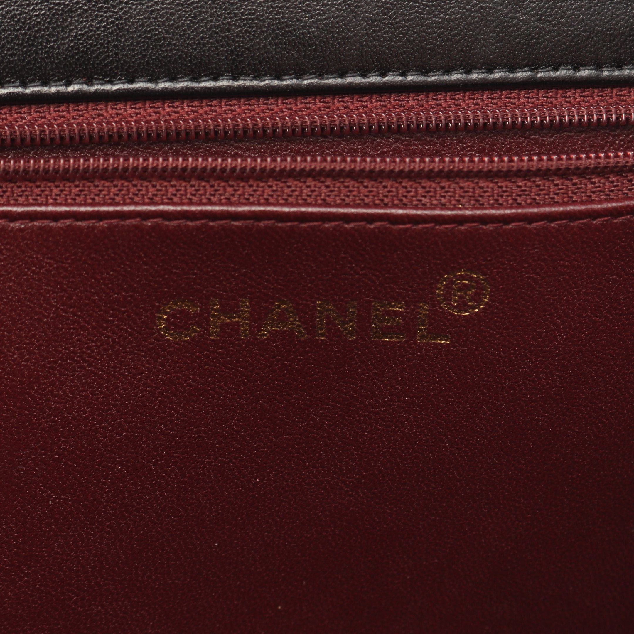 Chanel Chanel Matelasse Single Flap Chain Shoulder Bag Lambskin Black Gold Hardware Push Lock Size ONE SIZE - 4 Thumbnail