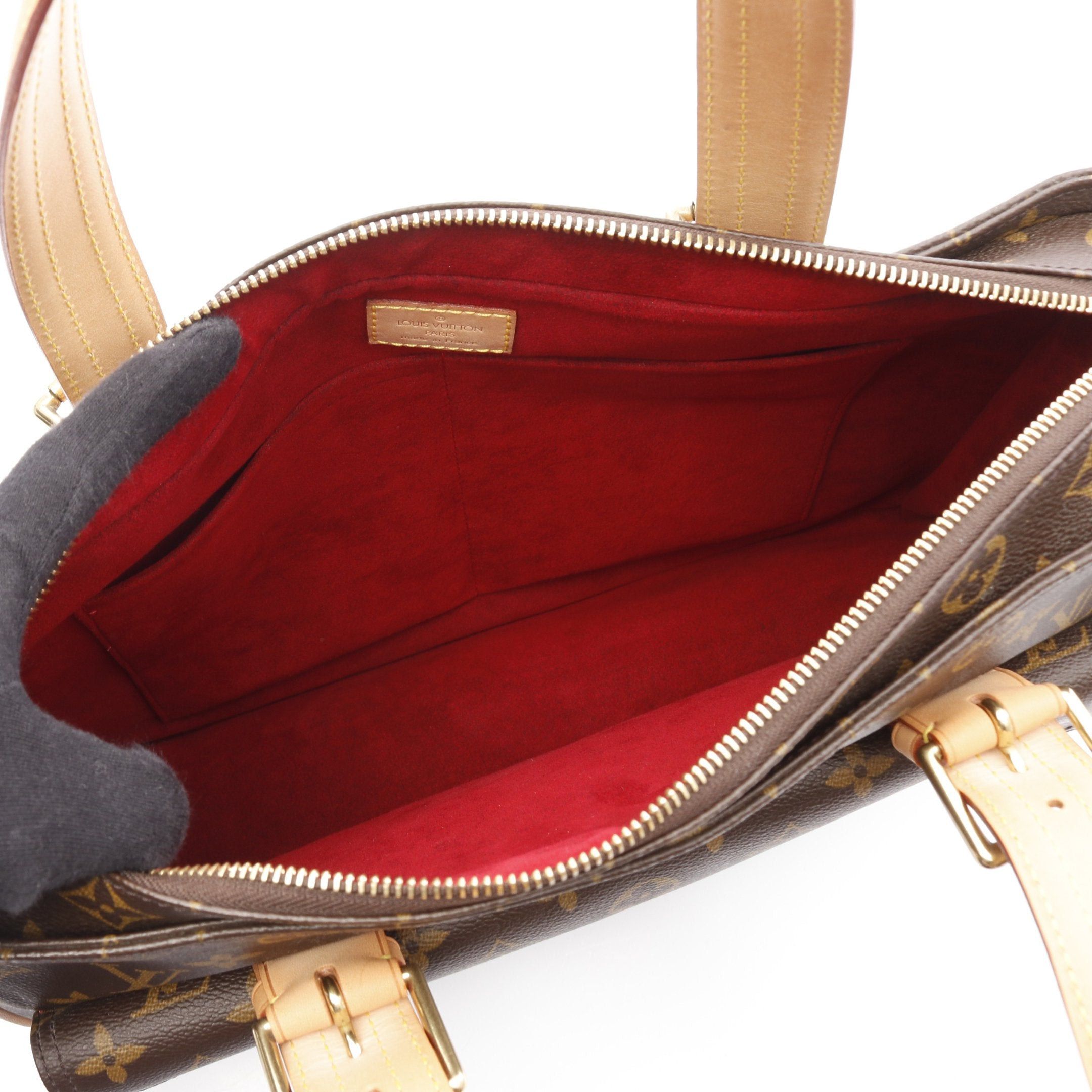 Louis Vuitton Louis Vuitton Multi-Priest Monogram Handbag Leather Brown Size ONE SIZE - 3 Thumbnail