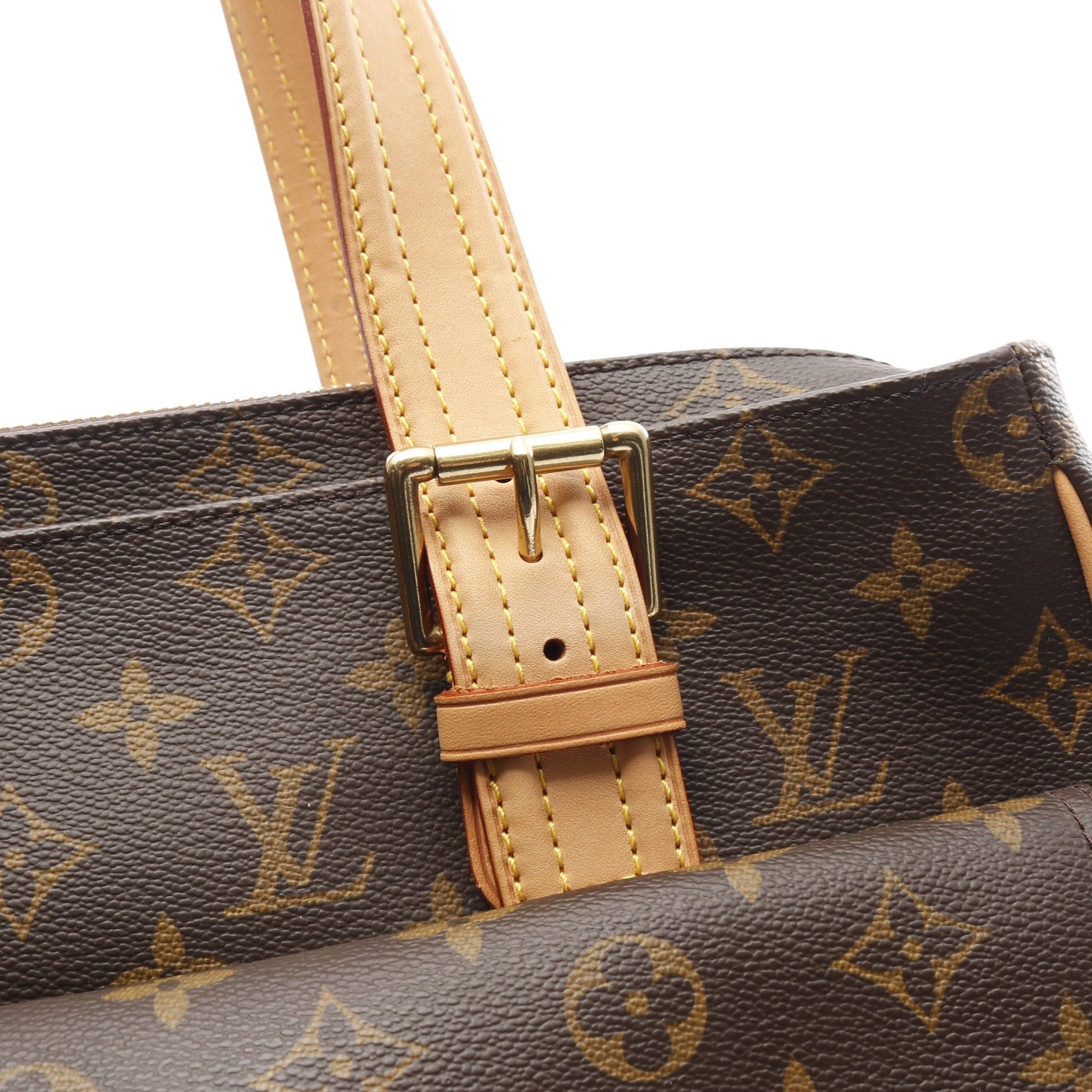 Louis Vuitton Louis Vuitton Multi-Priest Monogram Handbag Leather Brown Size ONE SIZE - 7 Thumbnail