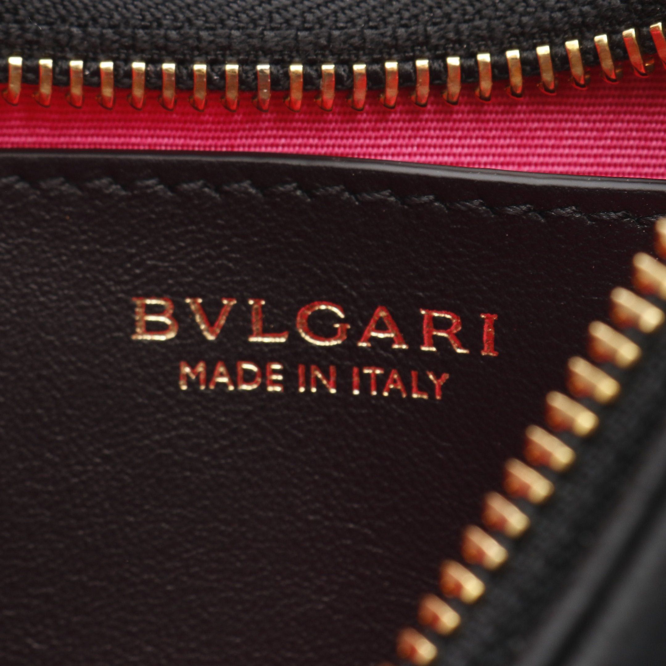 Bvlgari Bvlgari Serpenti Ellipse Handbag Leather Black Size ONE SIZE - 4 Thumbnail