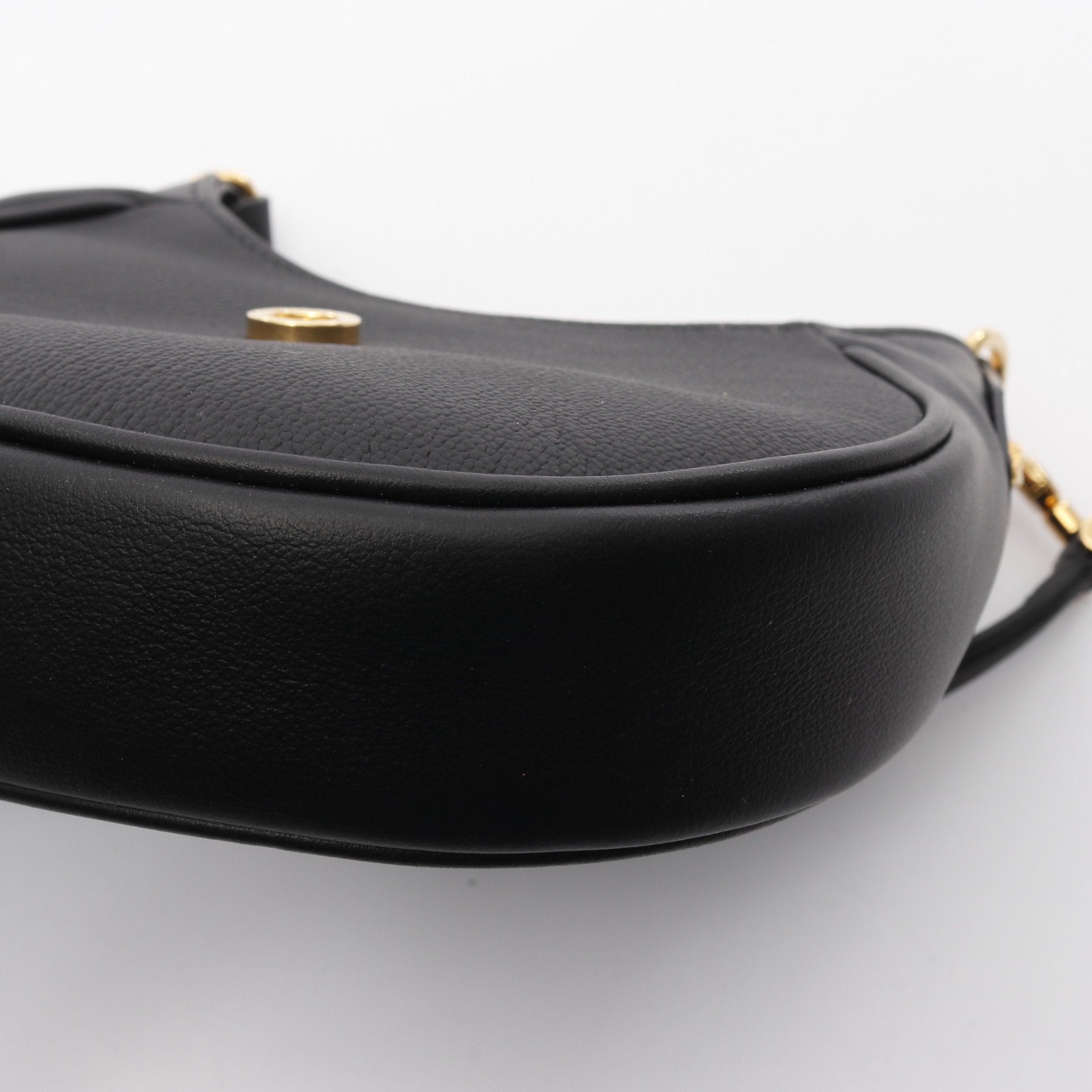 Bvlgari Bvlgari Serpenti Ellipse Handbag Leather Black Size ONE SIZE - 6 Thumbnail