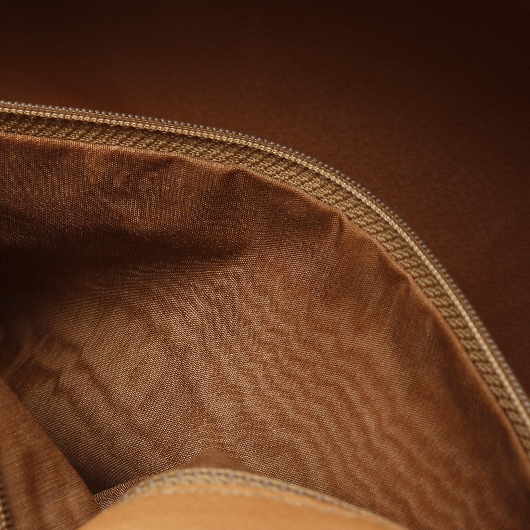 Celine Celine Macadam Handbag Mini Boston Bag Leather Brown Size ONE SIZE - 5 Thumbnail